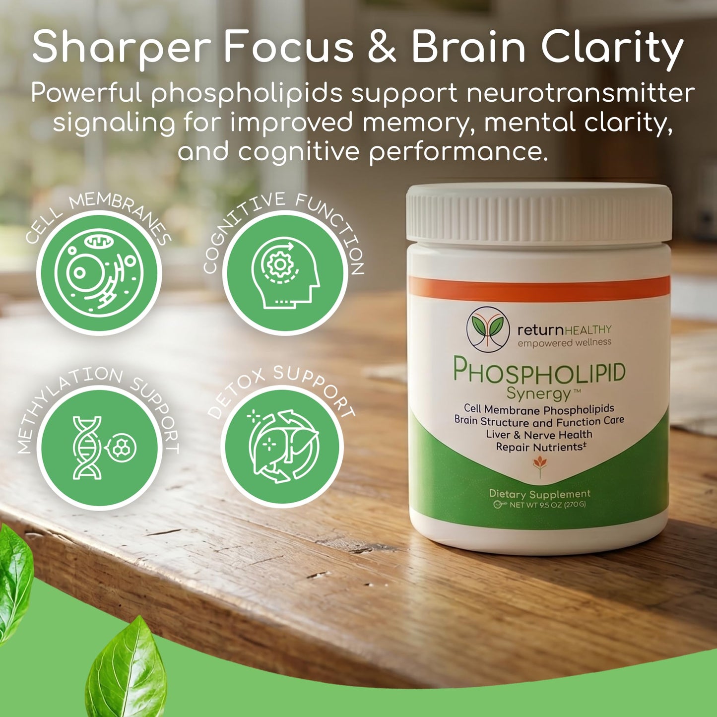 Return Healthy Phospholipid Synergy Powder 95