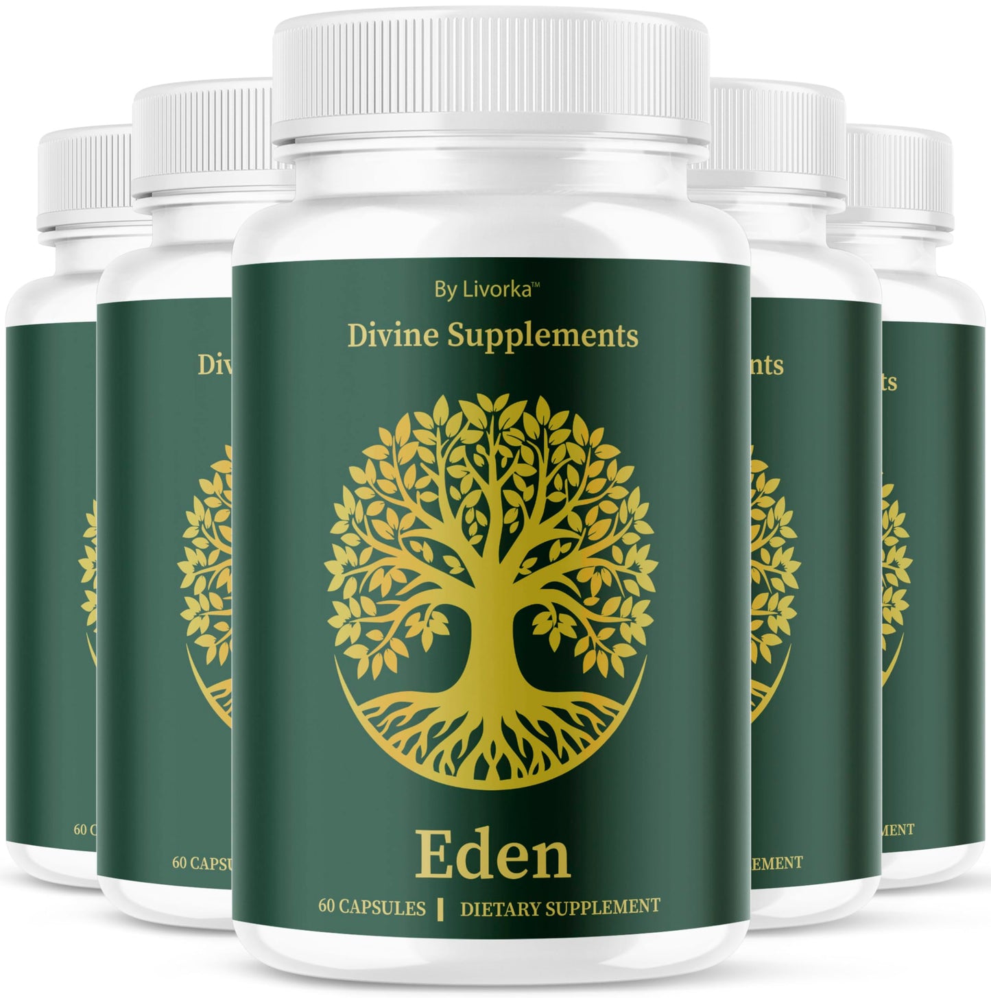 LIVORKA Eden Capsules, 300 Capsules