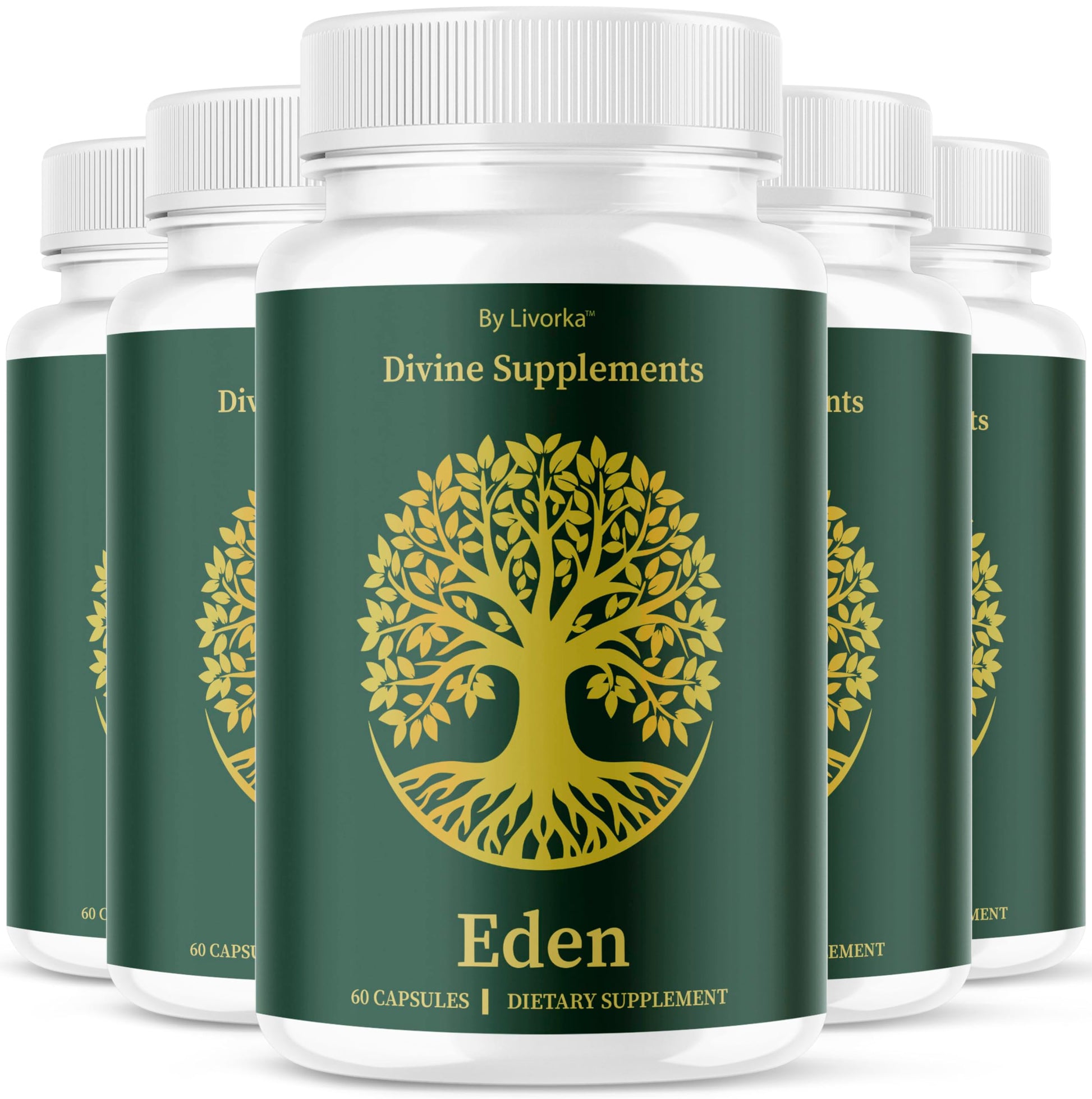 LIVORKA Eden Capsules, 300 Capsules