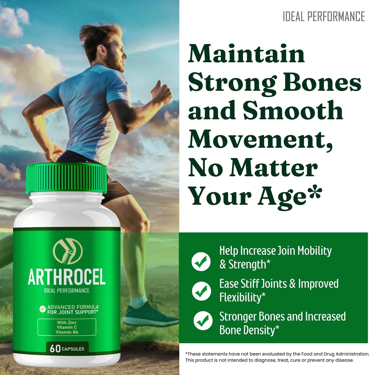 Ideal Performance Arthrocel Capsule 300 Count