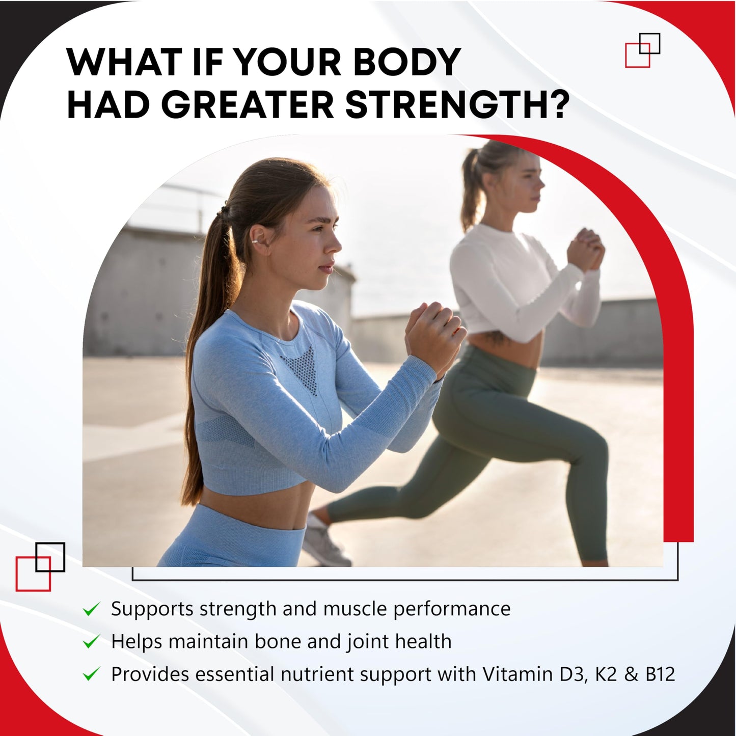GUDOMET HMB with D3, K2 & B12 – Muscle Health Support Capsules, 150 Capsules