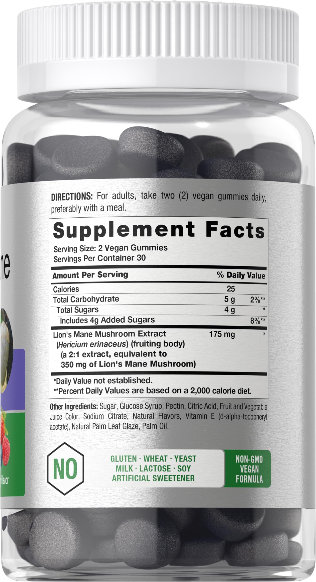 Horbäach Lion's Mane Supplement Gummies 60
