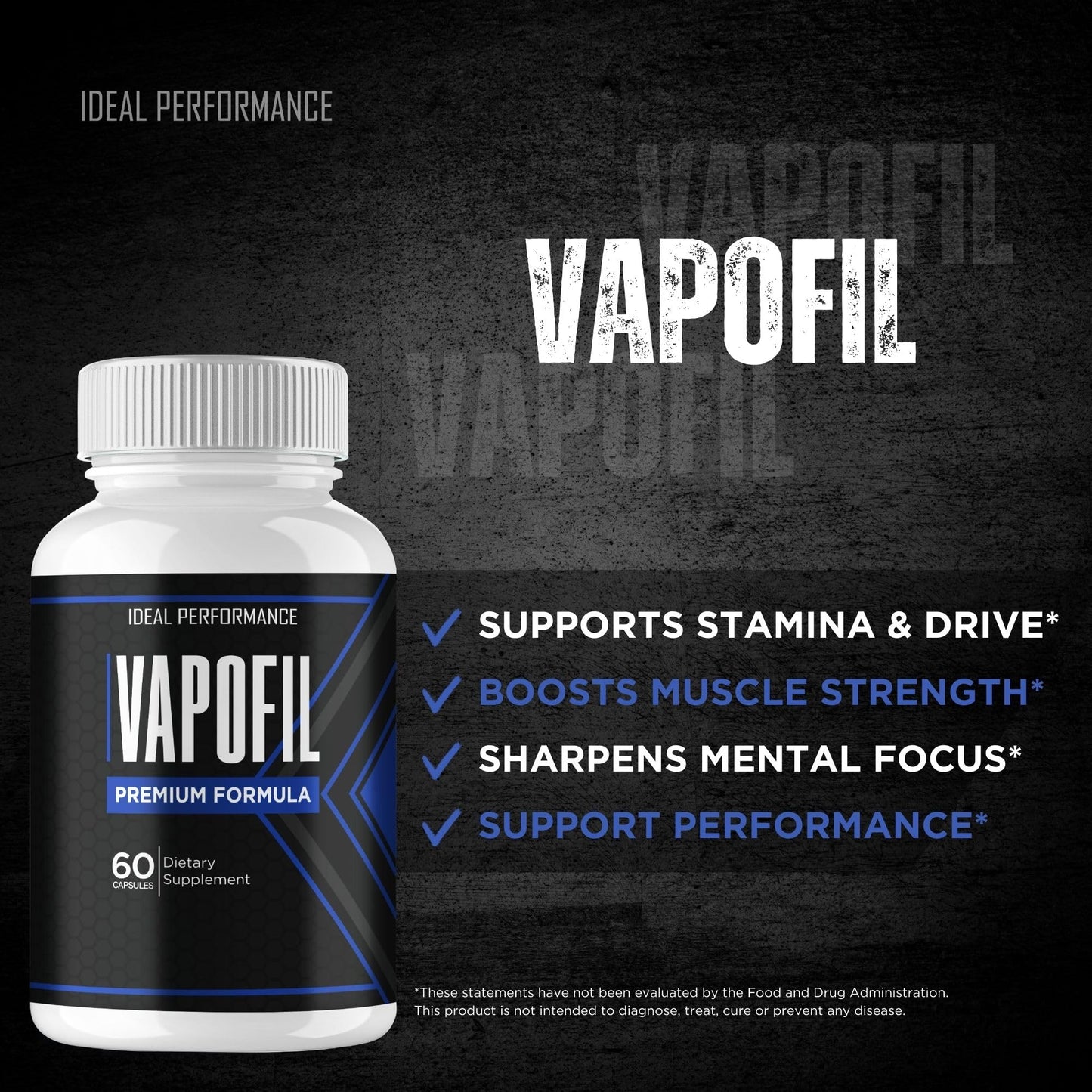 IDEAL PERFORMANCE Vapofil Capsule 300 Capsules