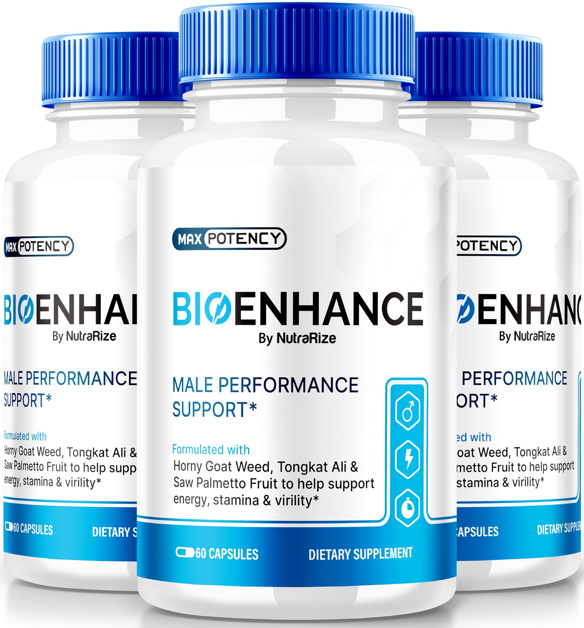 NutraRize BioEnhance Pills for Men Capsules, 180 Capsules