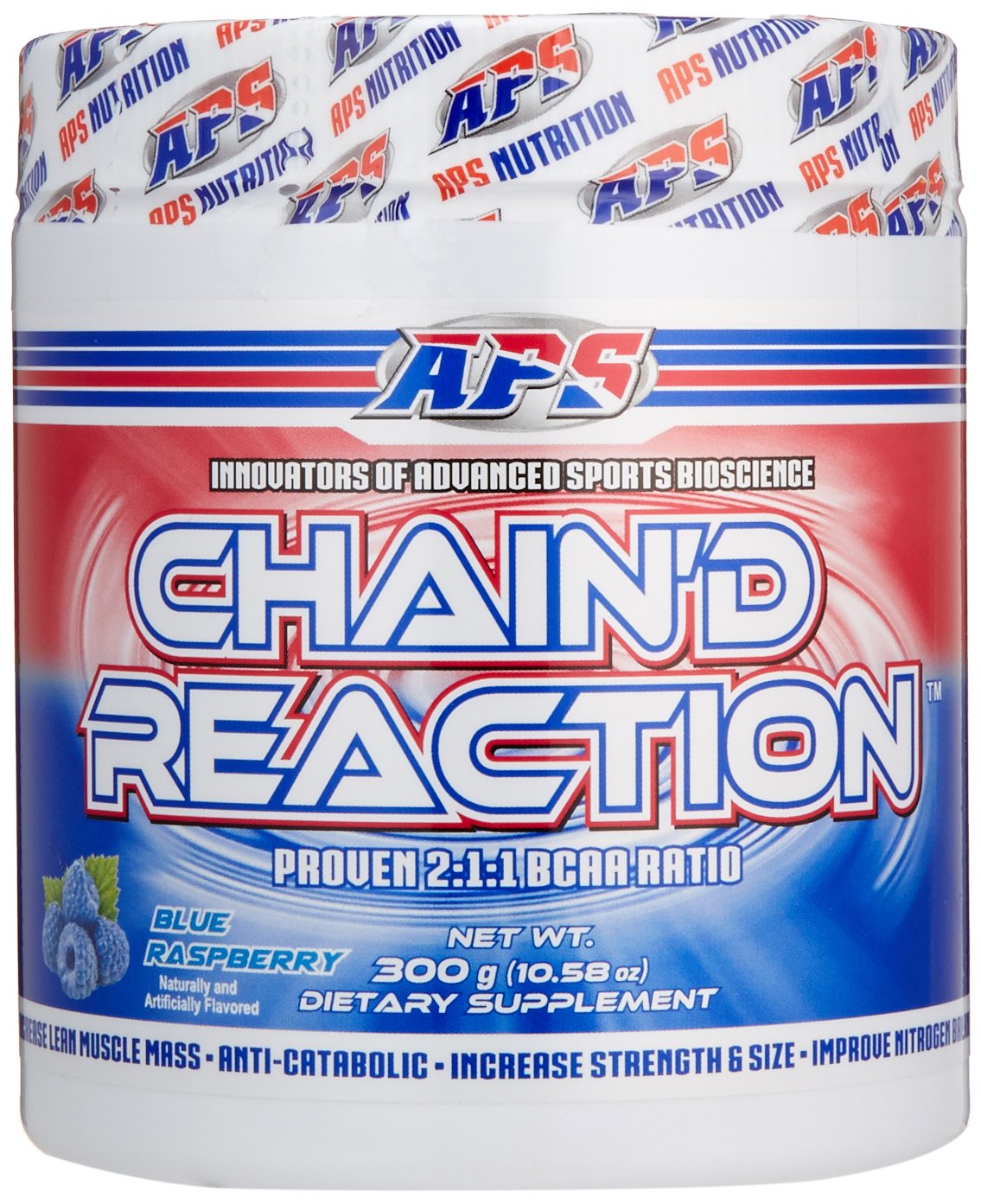APS Nutrition Chain'd Reaction BCAA Amino Acid Recovery Powder 10.58 oz