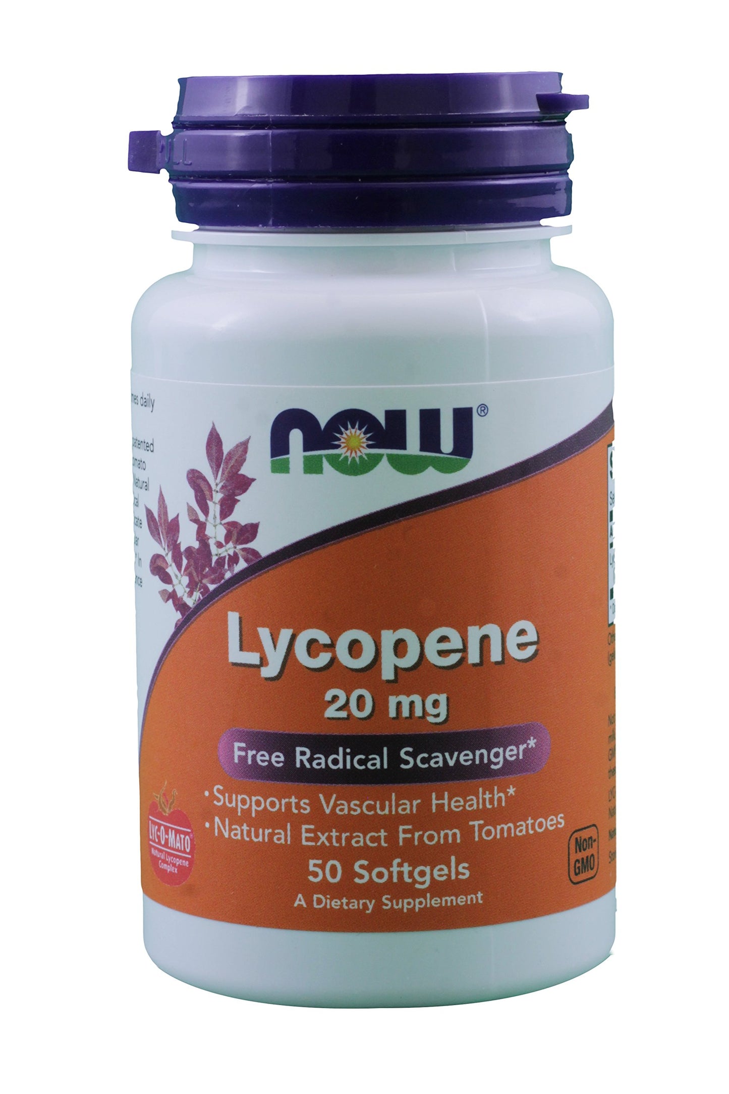 NOW Foods Lycopene Capsules, 100 Capsules