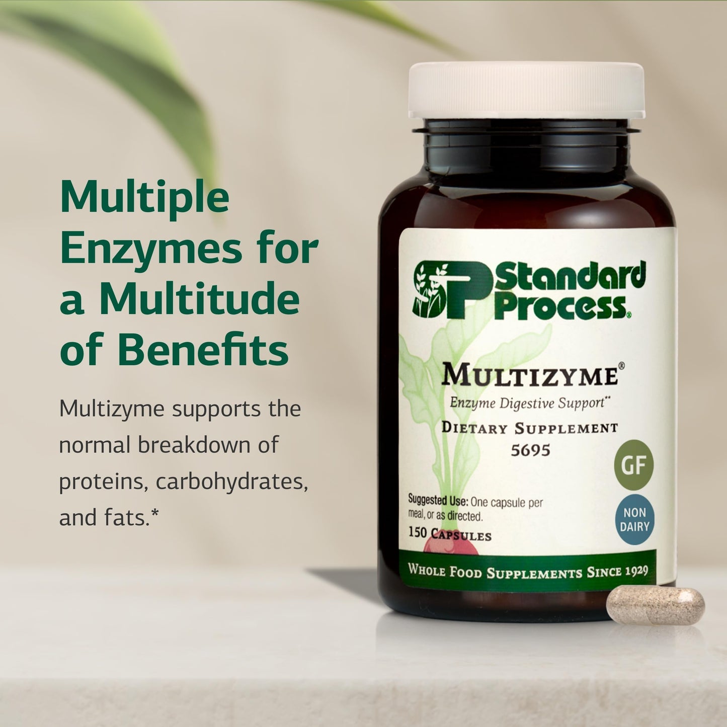 Standard Process Inc. Multizyme Capsules 150