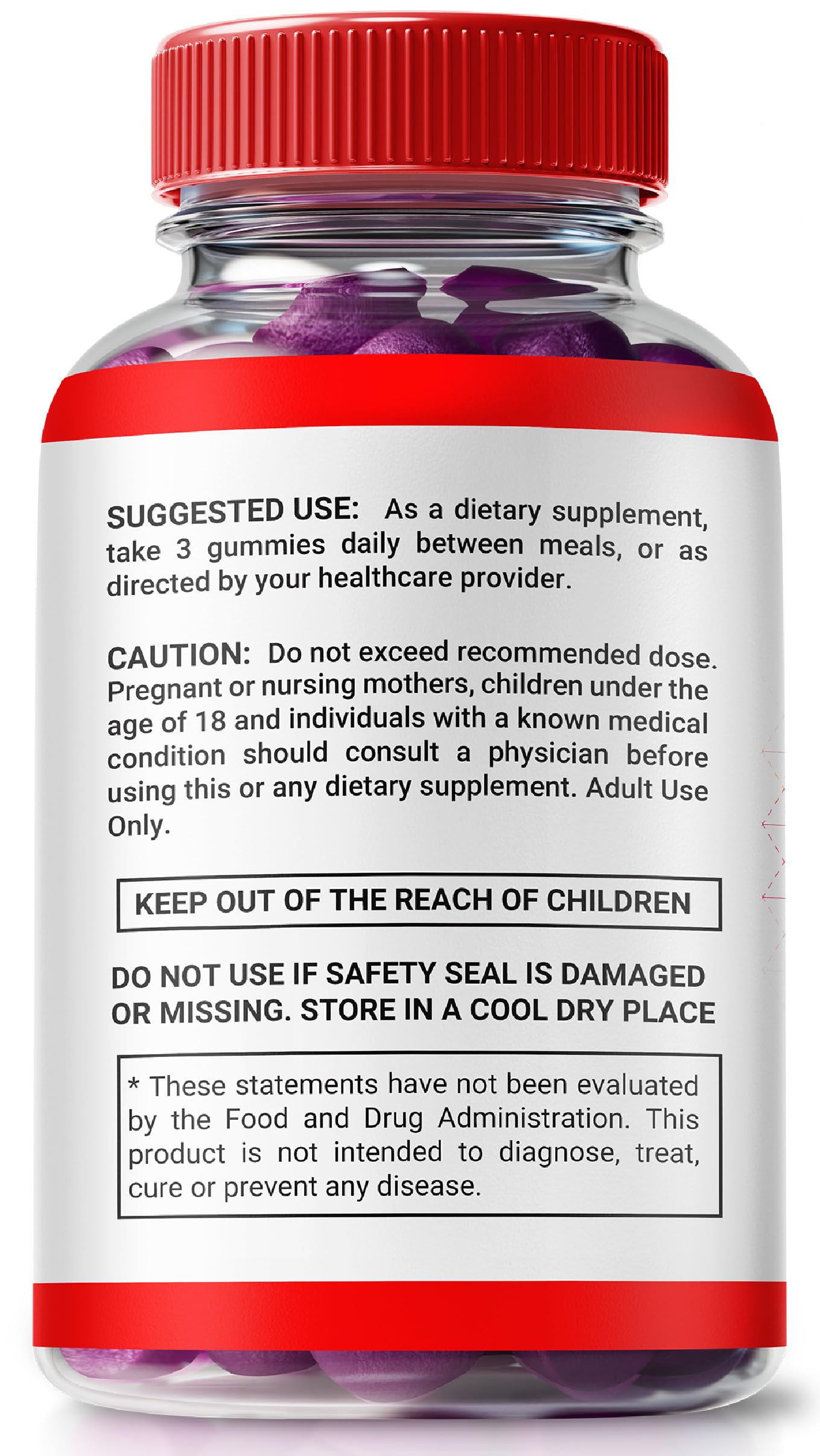 NutraRize Deep Water Ultimate Male Gummies 60 Count
