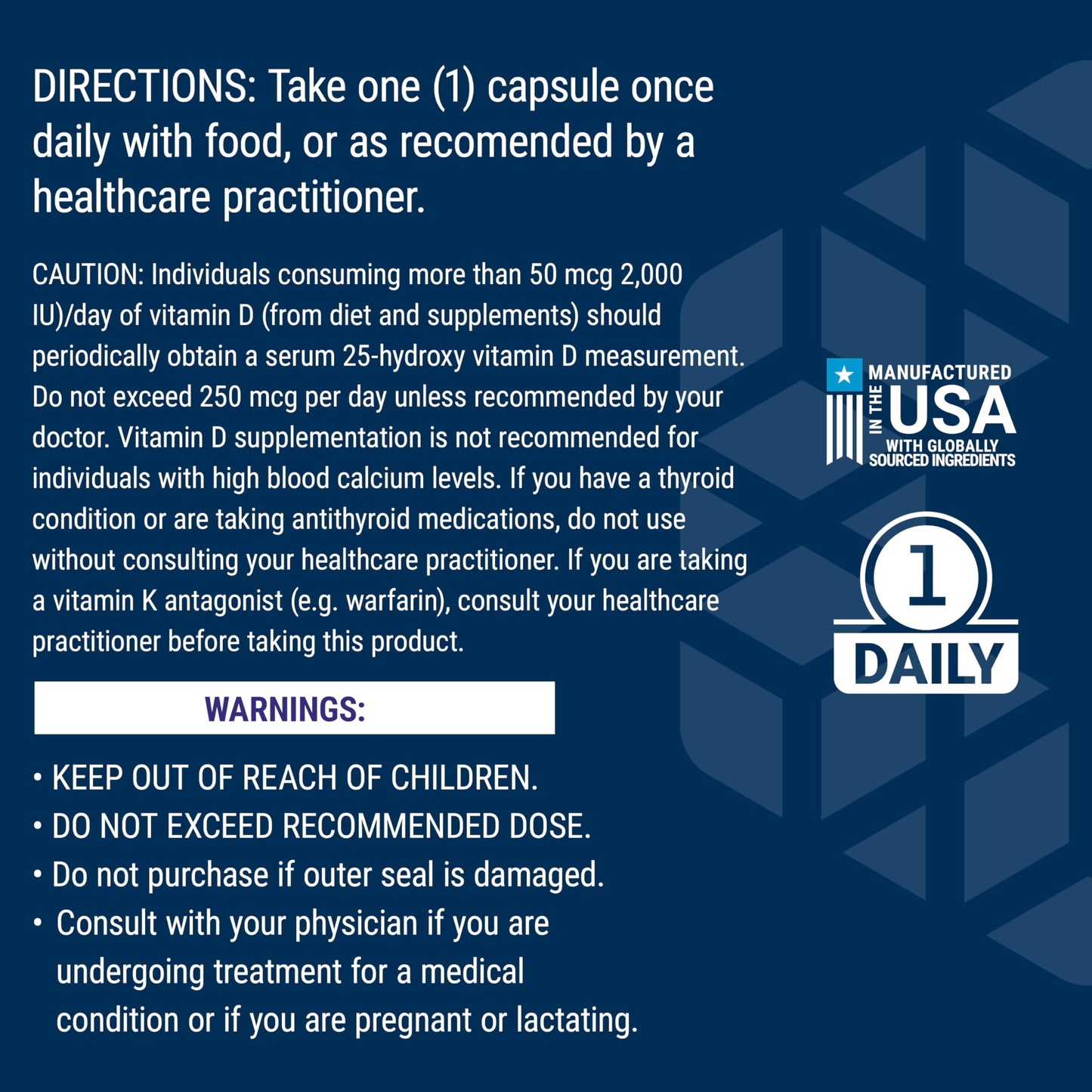 Life Extension Vitamin D3 and K2 with Sea-Iodine, 60 Capsules