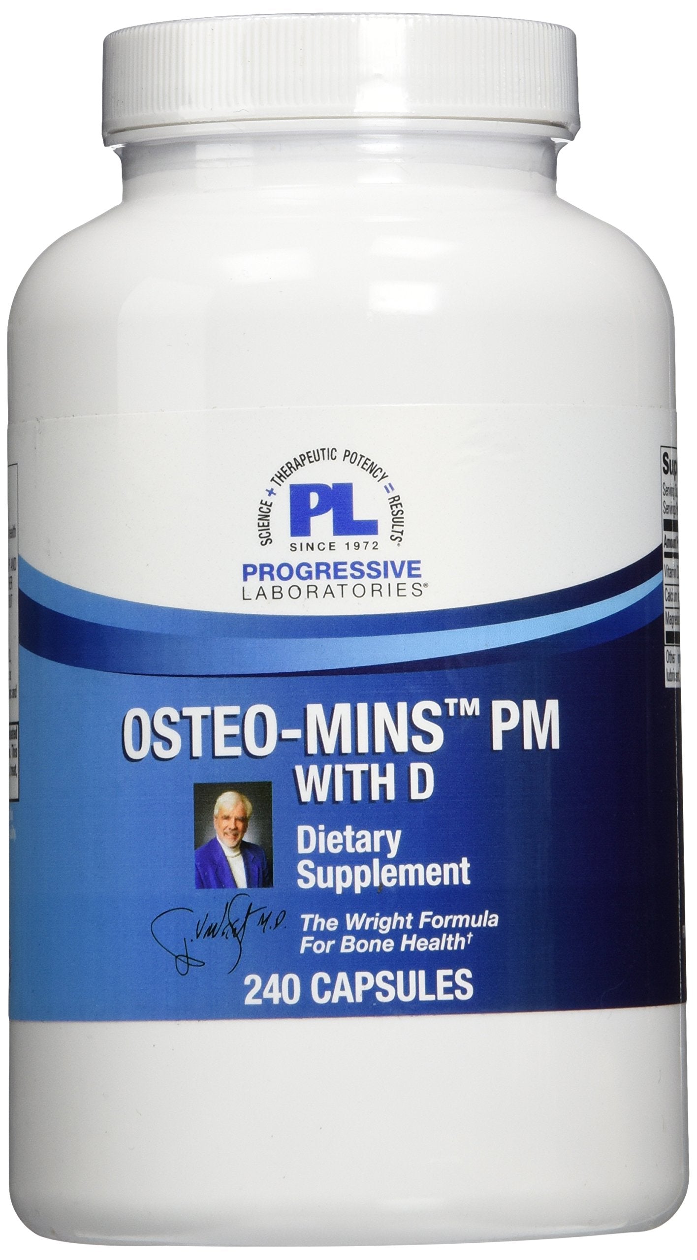 Progressive Laboratories Osteo-Mins PM with D Capsule 240