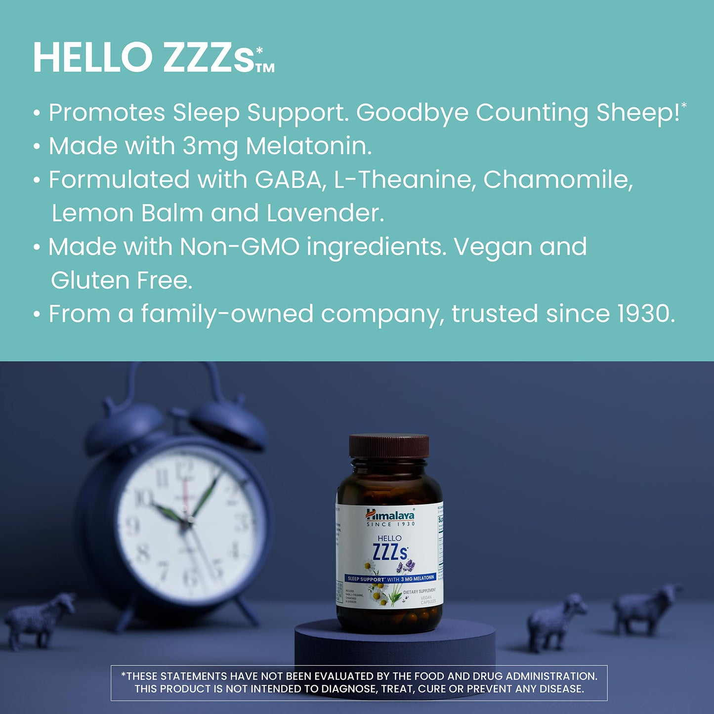 Himalaya Hello ZZZs 60 Capsules