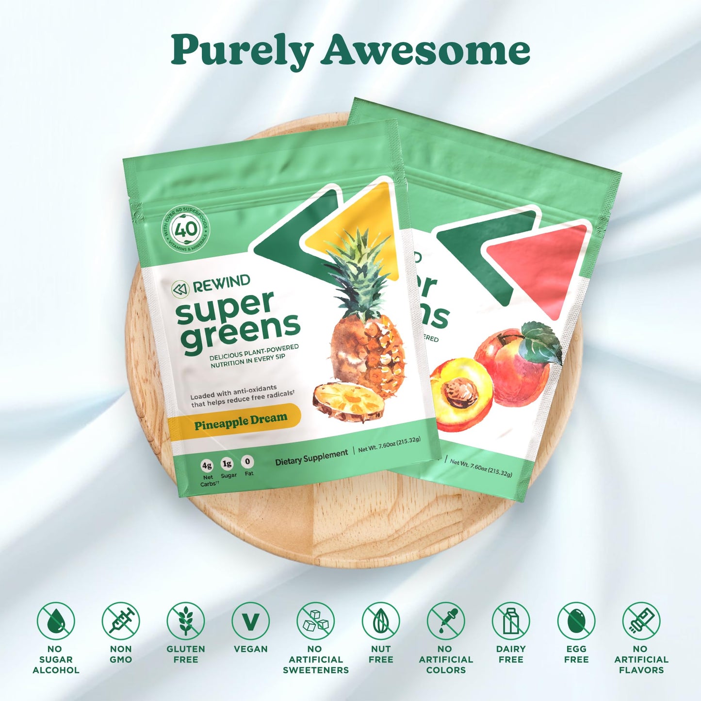 Rewind Super Greens Powder 16.65