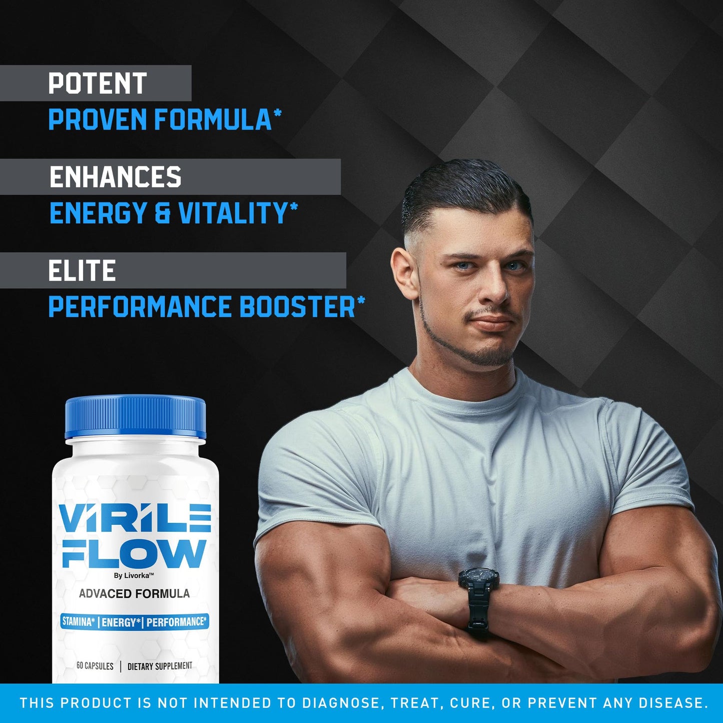 LIVORKA Virile Flow for Men Capsule 300 Capsules