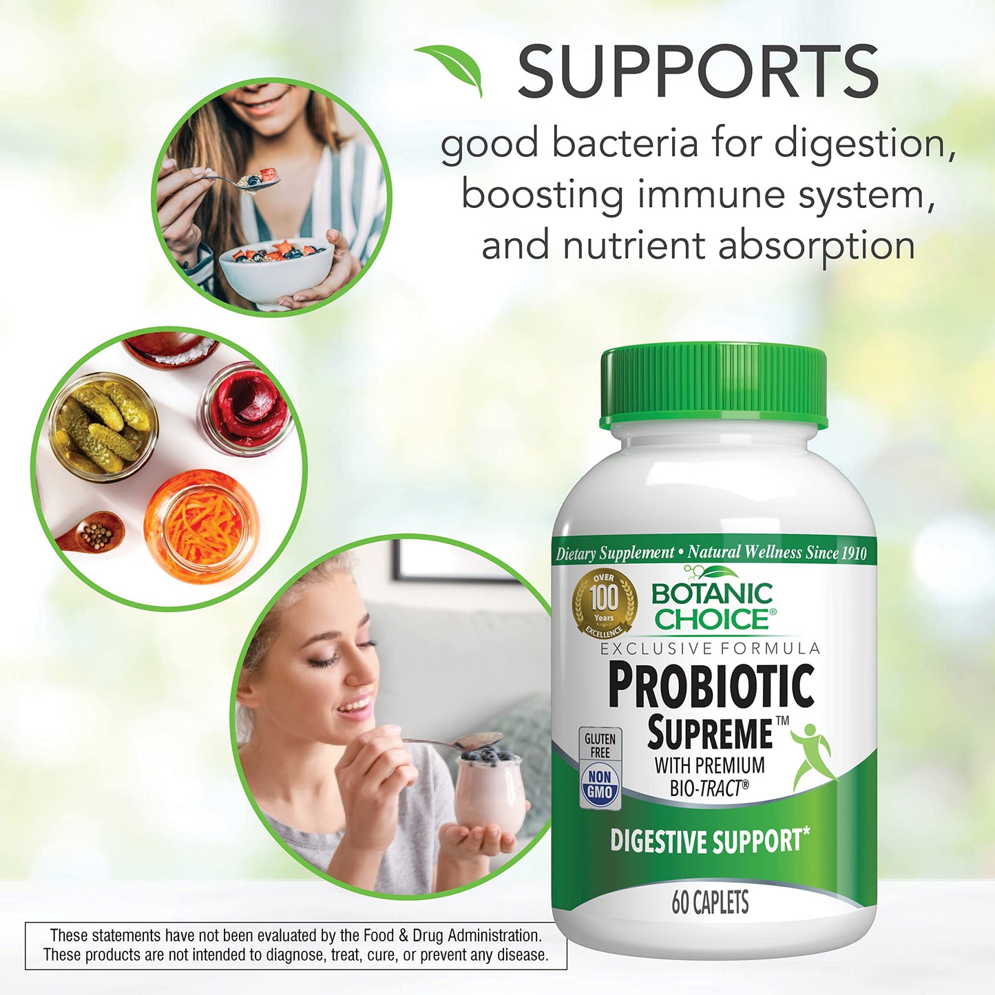 Botanic Choice Probiotic Supreme Caplets 60