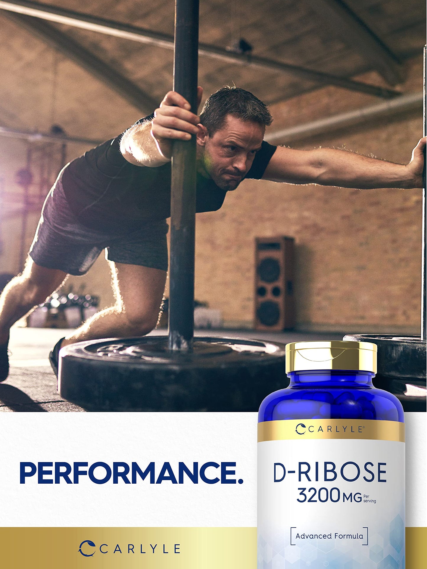 Carlyle D-Ribose Capsules 180 Count