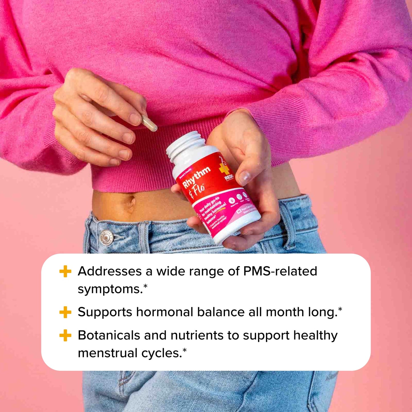 Redd Remedies Rhythm & Flo 60 Capsules