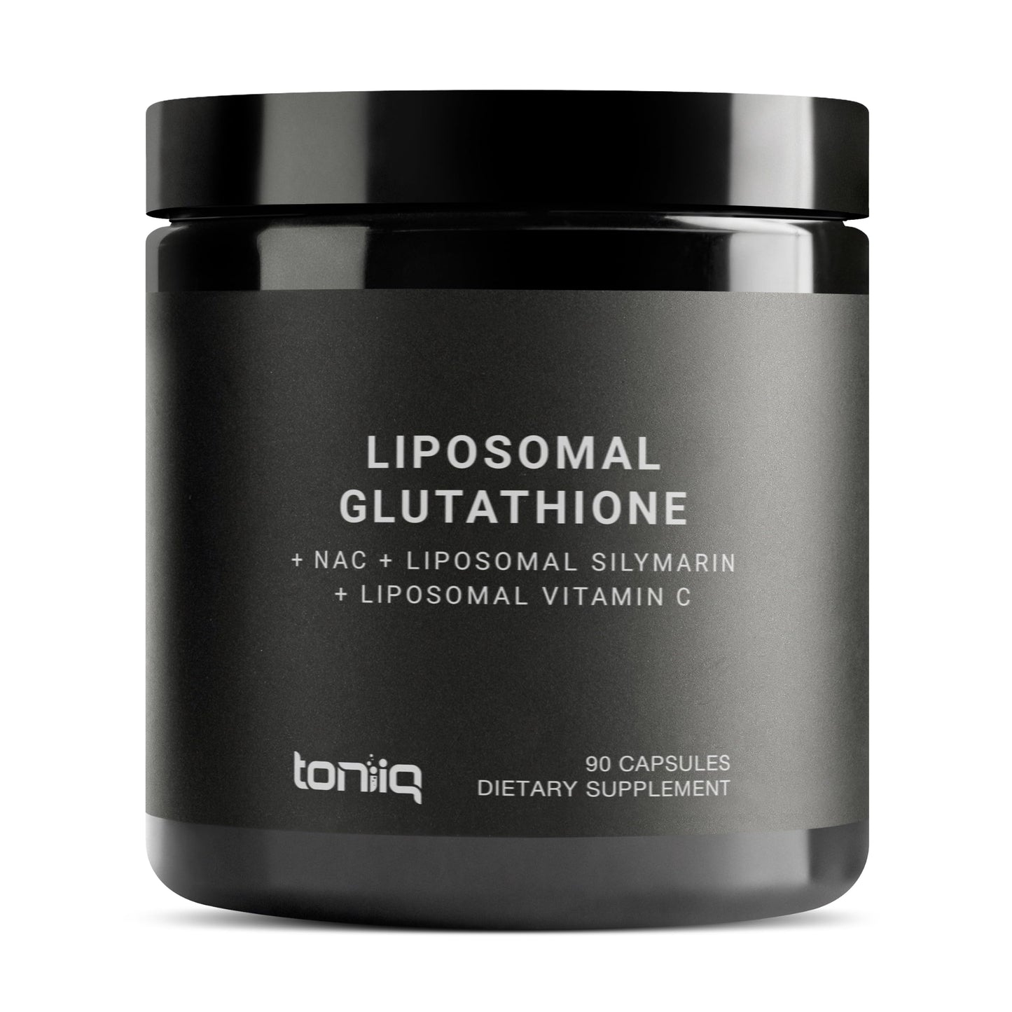 Toniiq Liposomal Glutathione High-Strength 1,500mg Complex Capsule, 90 Count