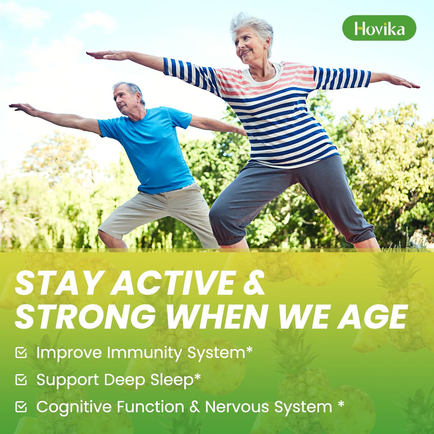 Hovika Calcium Magnesium Zinc Gummies 60 Gummies