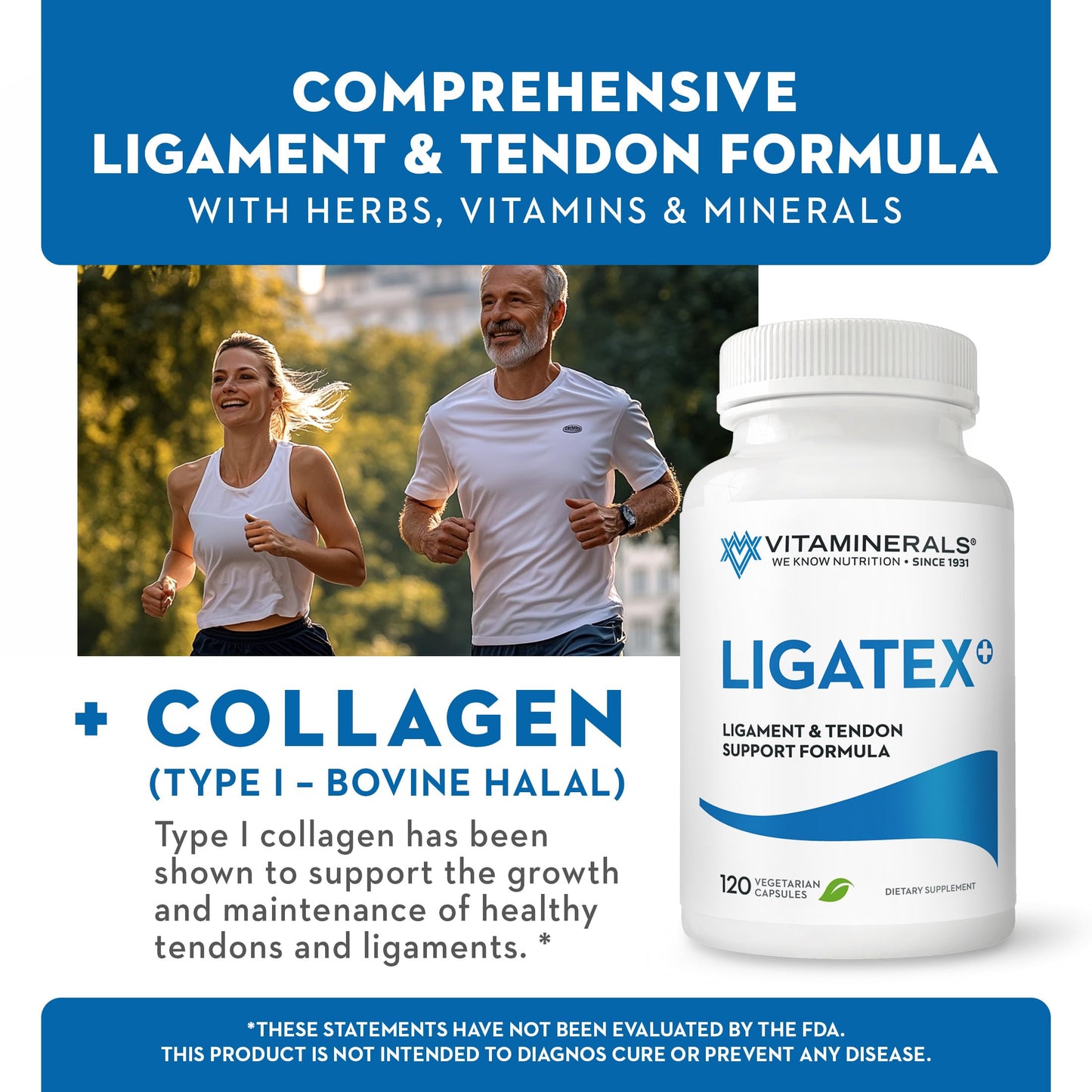 Vitaminerals 18 Ligatex Plus Capsules 120