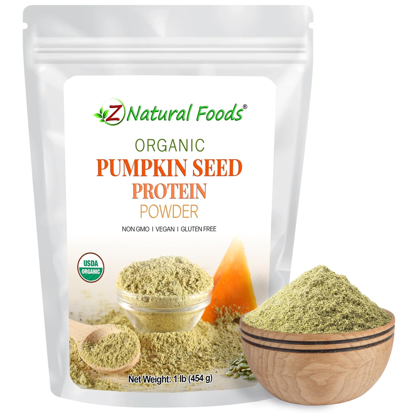 Z Natural Foods Organic Pumpkin Seed Protein Powder 16