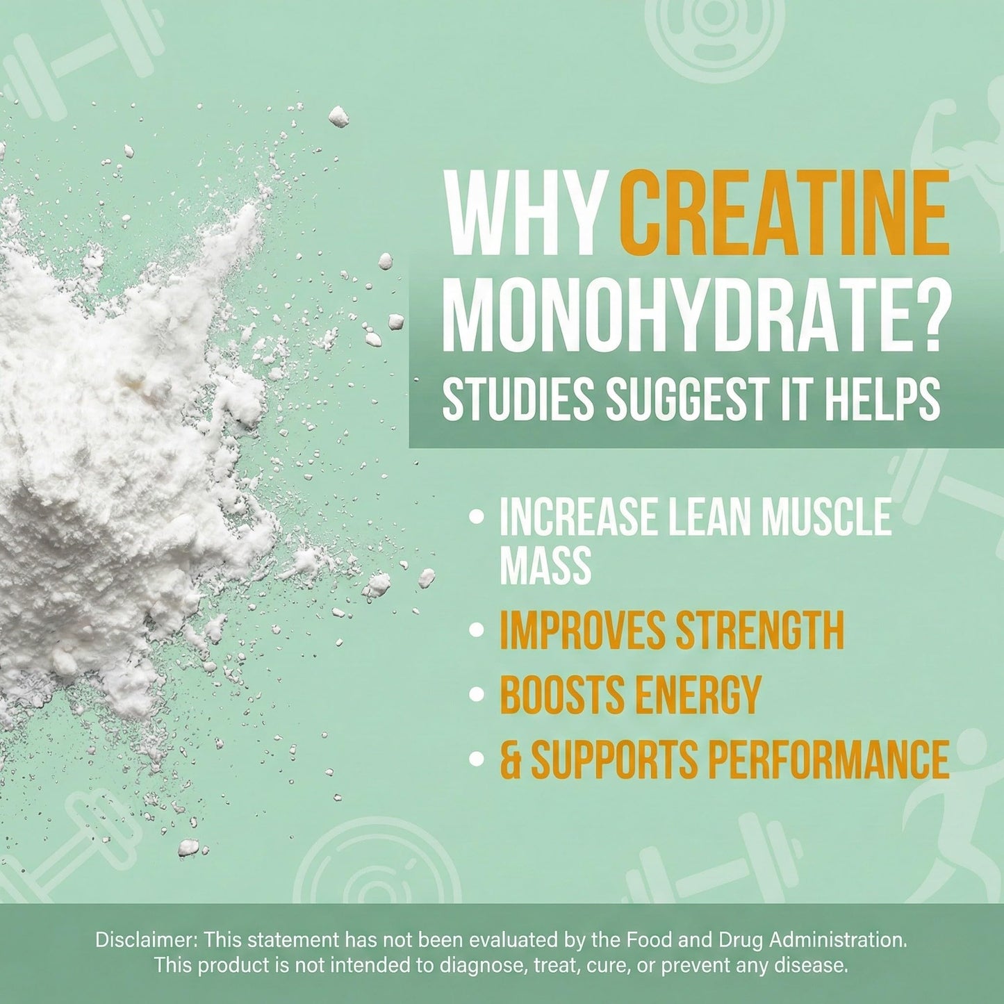 Bulk Essentials Micronized Creatine Monohydrate Powder 3.52 oz, 20 Servings
