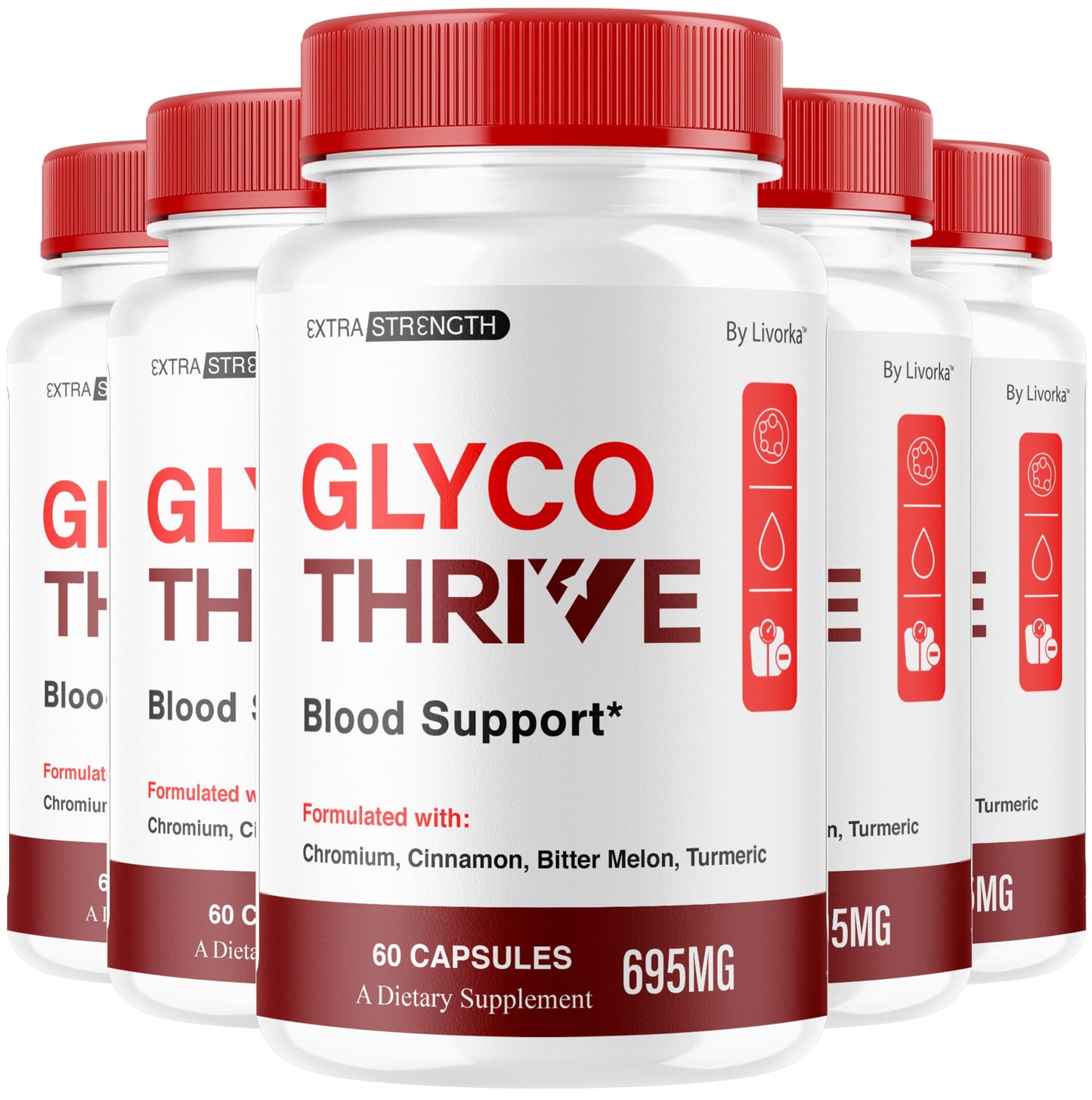 LIVORKA Glyco Thrive 300 Capsules