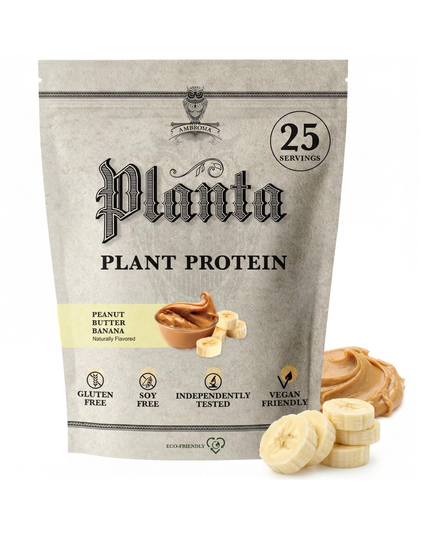 Ambrosia Plant Based Pea Protein Powder 20g, 25 Servings