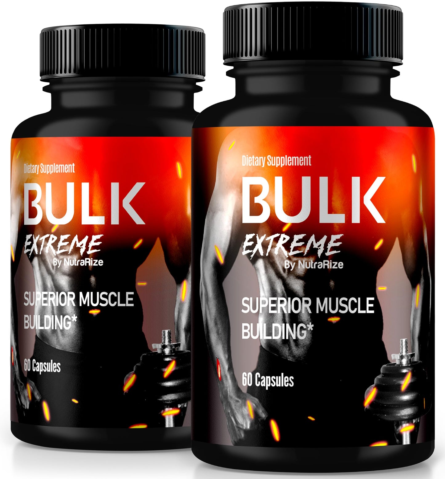 NutraRize Bulk Extreme Superior Muscle Building Advanced Formula 120 Capsules