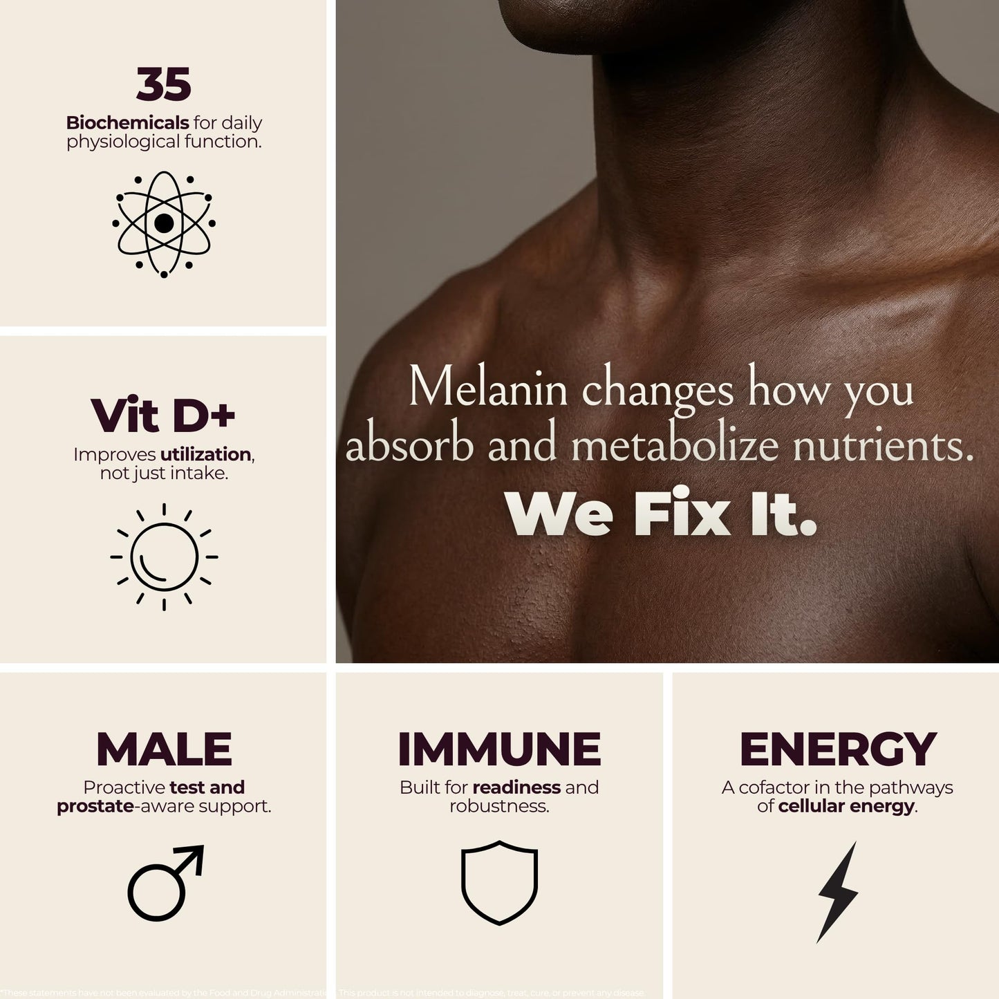 TODICAMP Multivitamin for Men Capsules, 60 Count