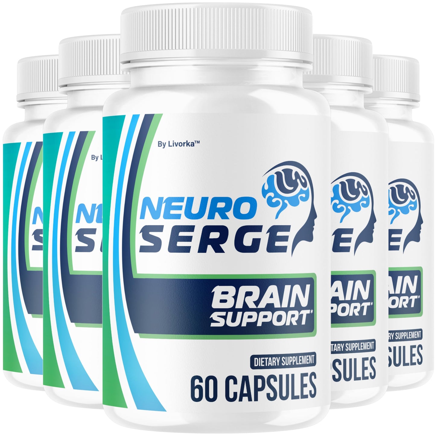 LIVORKA NeuroSerge Capsules 300 Capsules