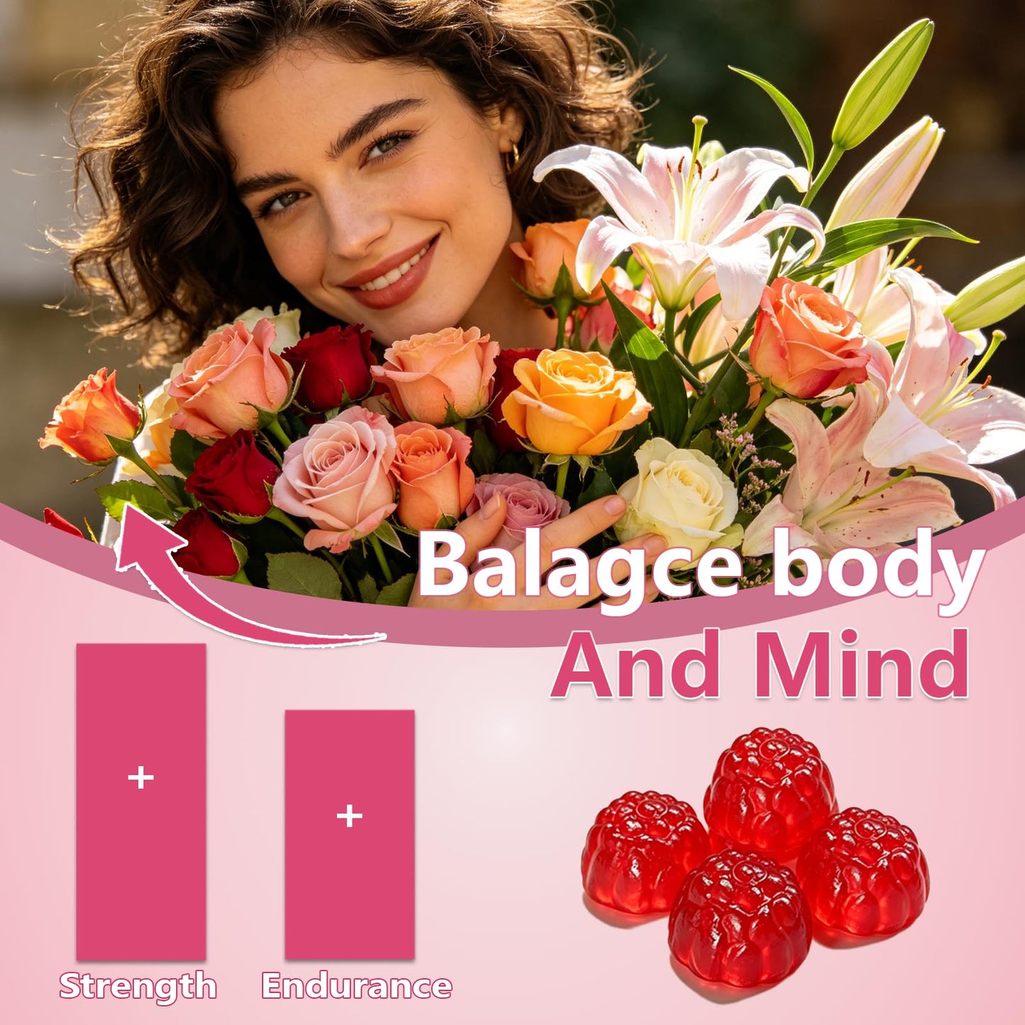 Floroma Global Bloomin Shilajit Gummies for Women Softgel 60
