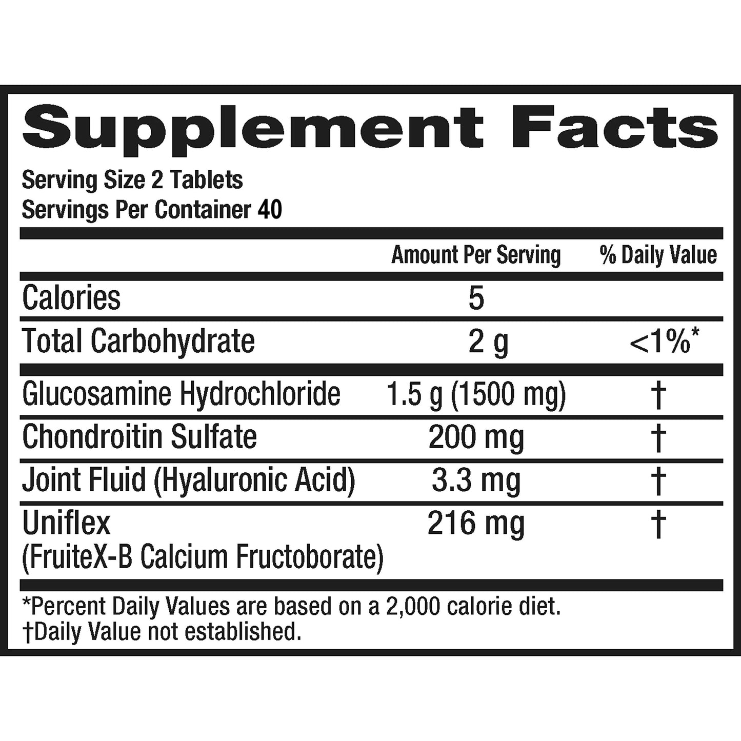 Move Free Triple Strength Glucosamine Chondroitin and Hyaluronic Acid Joint Supplement Tablet, 80 Count