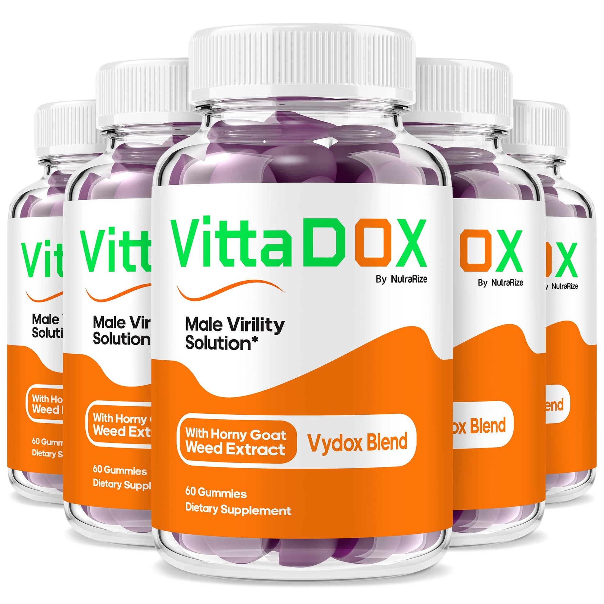 NutraRize VittaDox Gummies, 300 Gummies