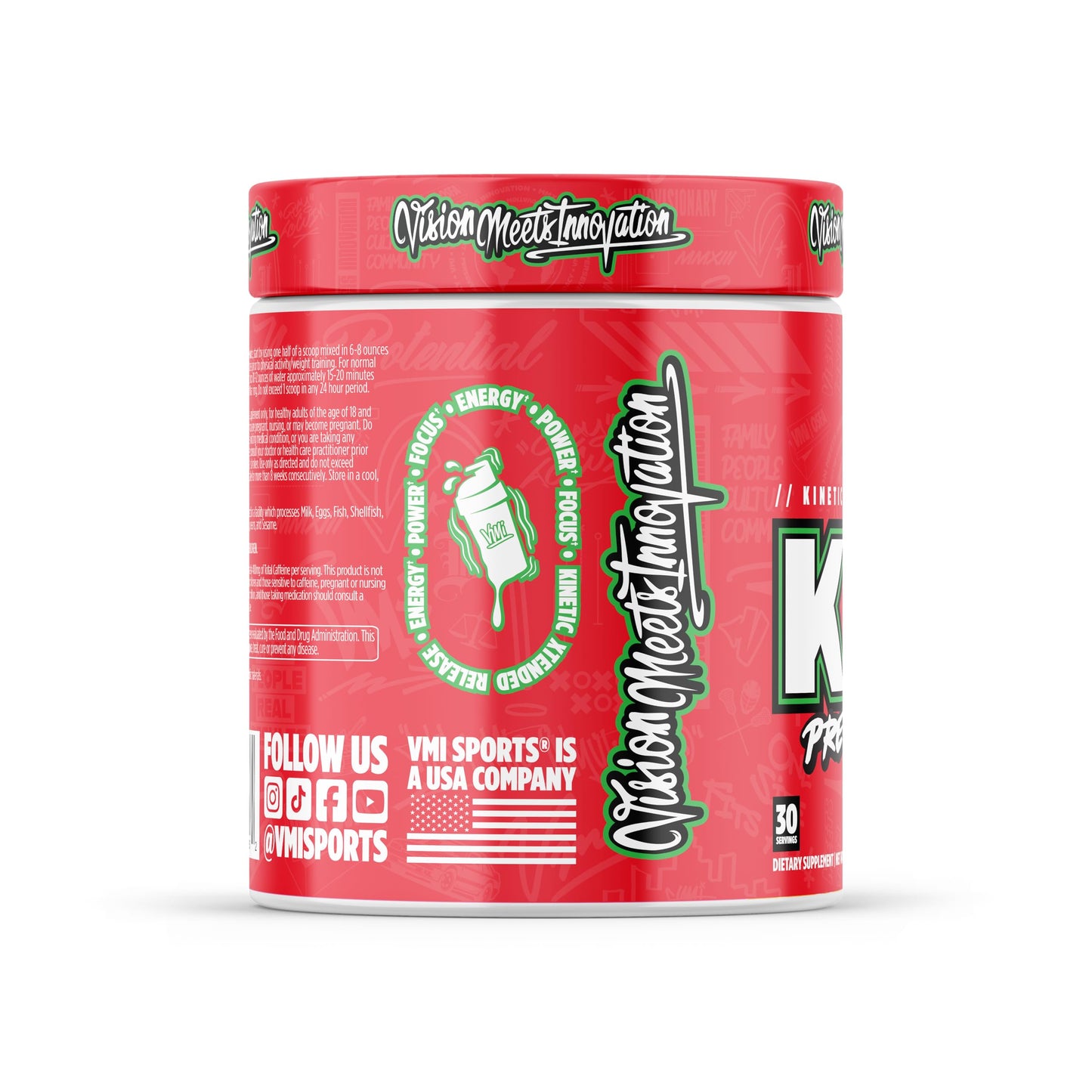 VMI Sports KXR Pre-Workout Energy Powder Powder 9.21 Ounce