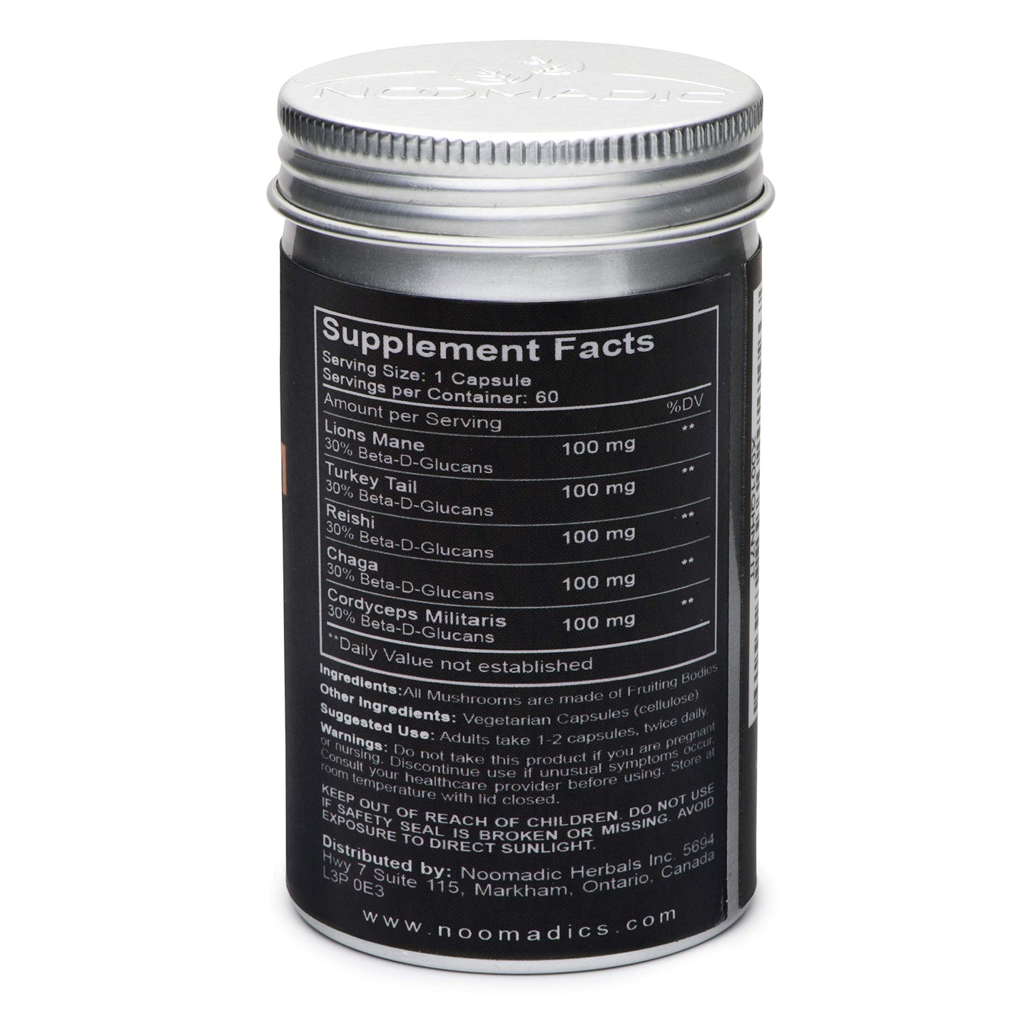 Noomadic Mushroom Total 60 Capsules