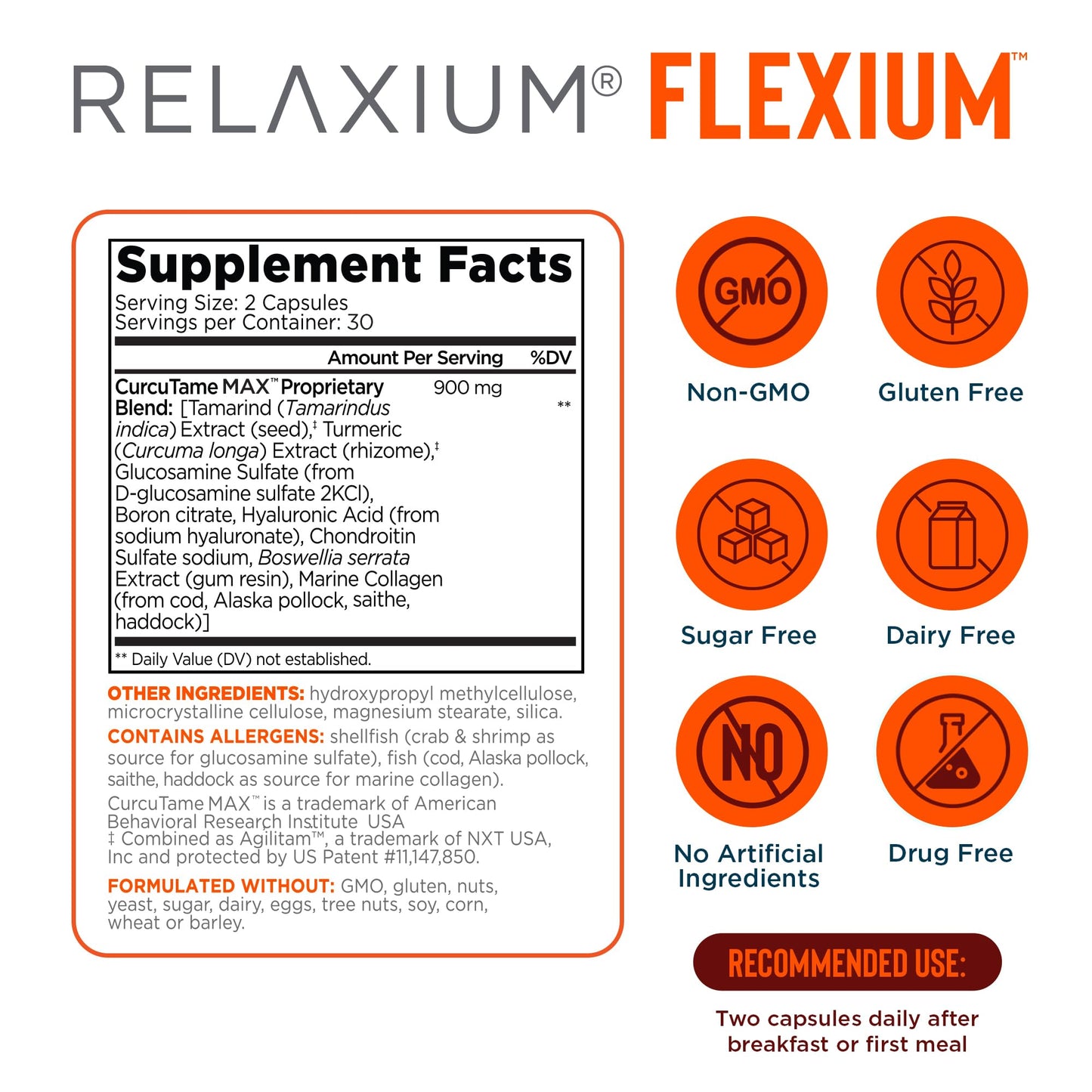 Relaxium Sleep & Joint Relief Bundle Capsules, 60 Capsules Each