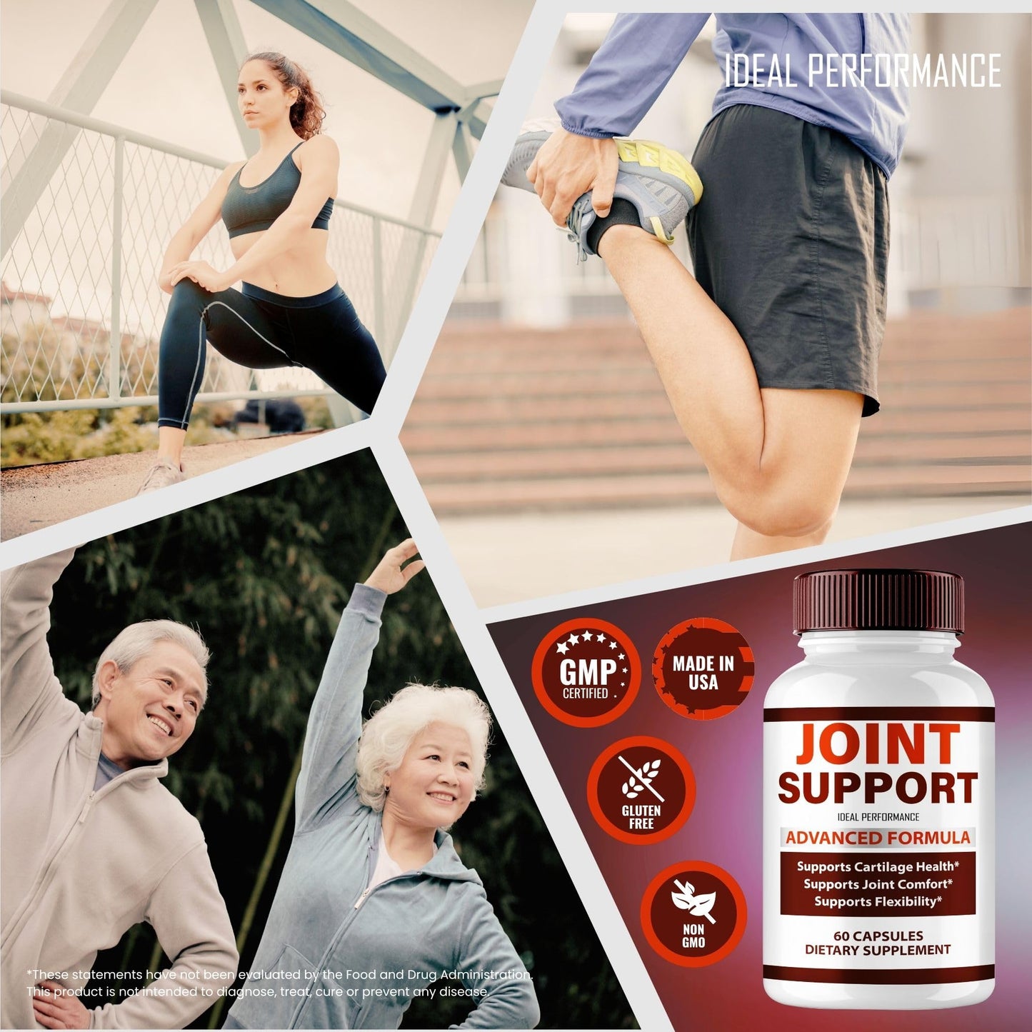 IDEAL PERFORMANCE Joint Support Capsules 120 Capsules