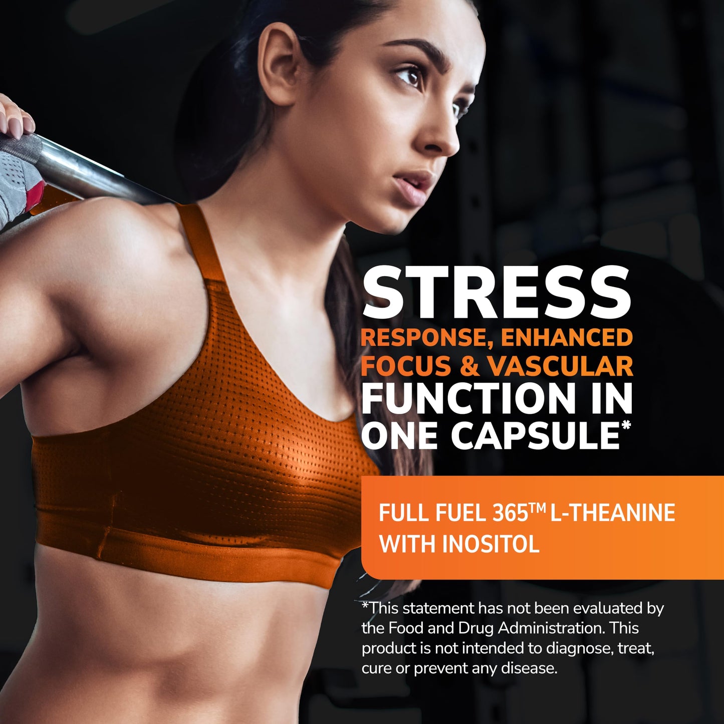 21st Century L-Theanine 200mg with Inositol Capsule, 120 Capsules