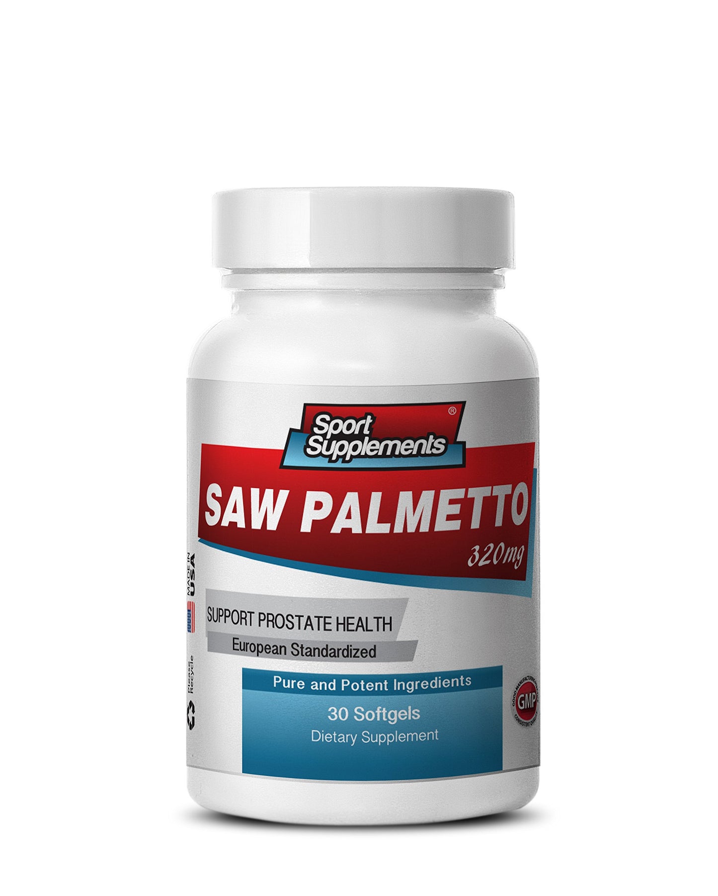 Sport Supplements Saw Palmetto Berry Extract 320mg Capsule 1 Count