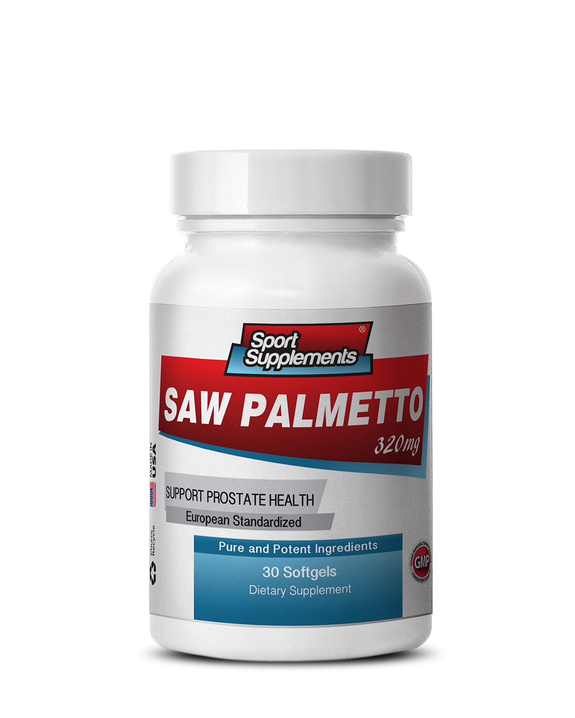 Sport Supplements Saw Palmetto Berry Extract 320mg Capsule 1 Count