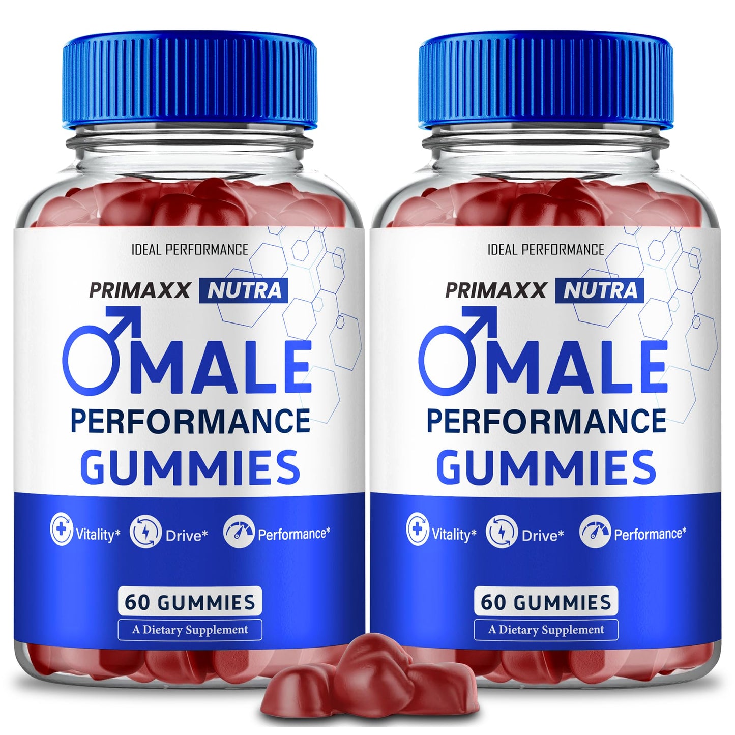 IDEAL PERFORMANCE Primaxx Nutra Male Gummies 120 Count