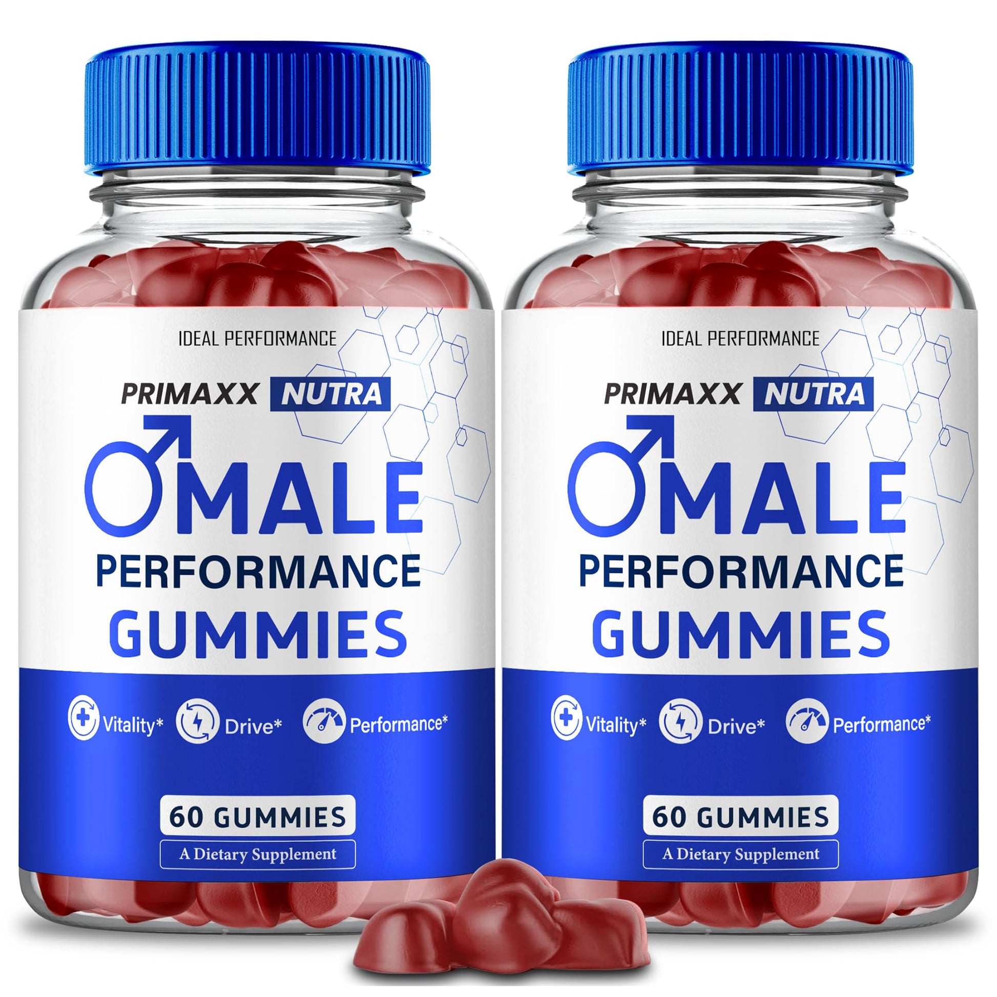 IDEAL PERFORMANCE Primaxx Nutra Male Gummies 120 Count