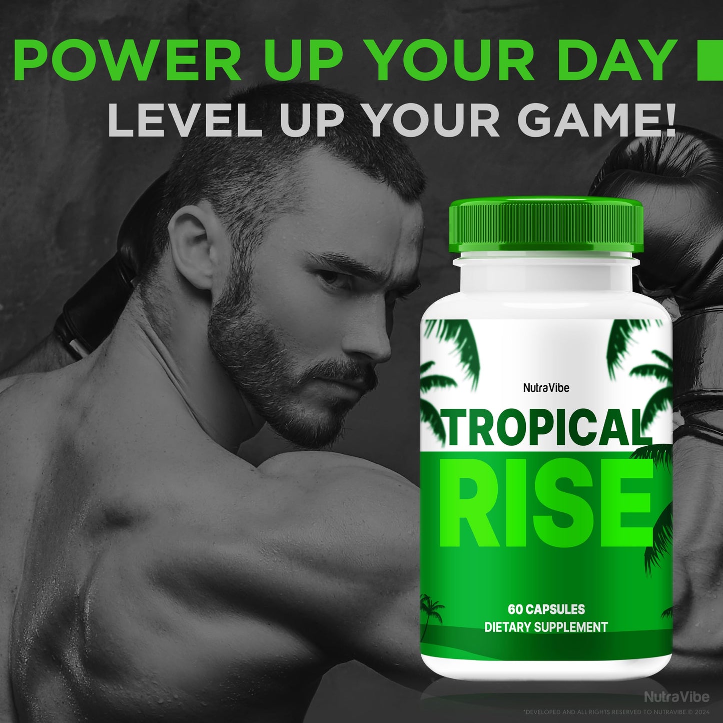 NutraVibe Tropical Rise Capsules, 60 Count