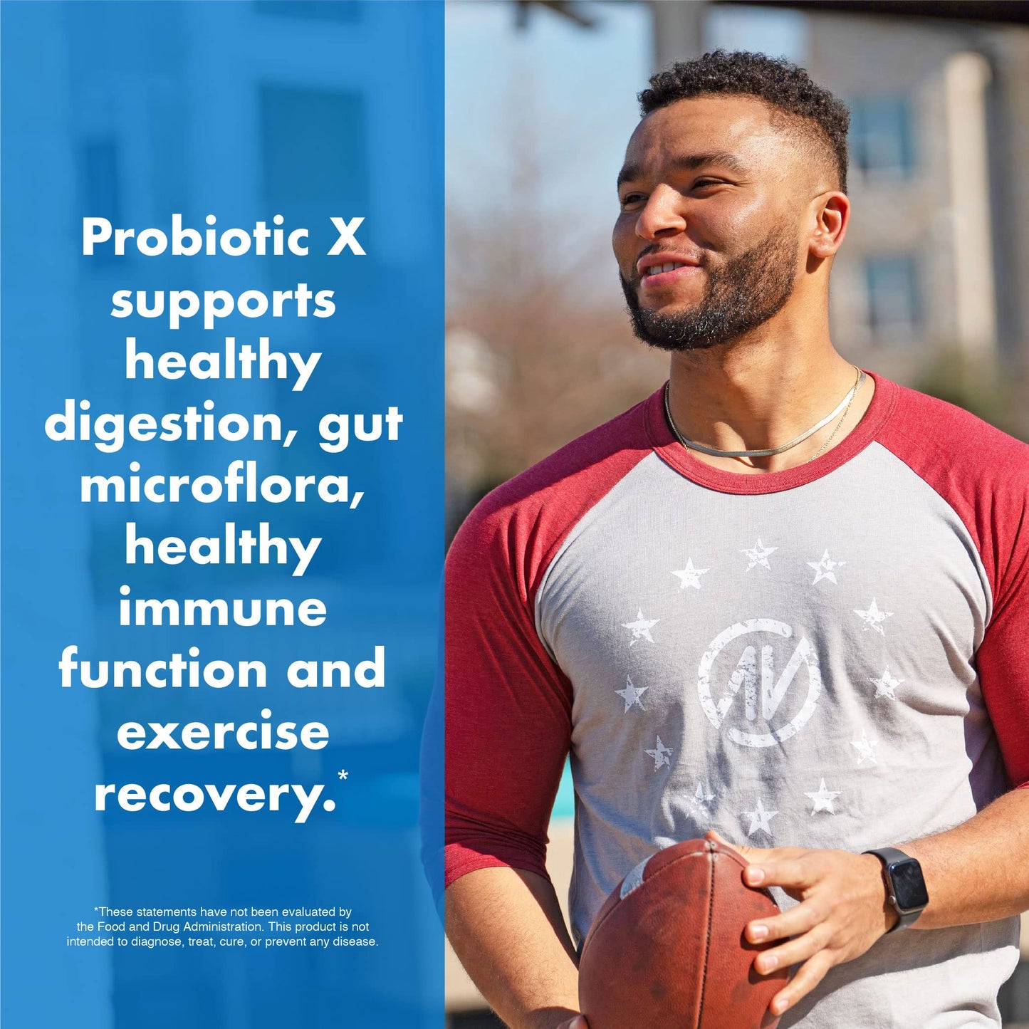 NutraOne ProbioticX Probiotic Supplement for Women & Men Digestive Health & Immune Support Probiotics 30 Capsules