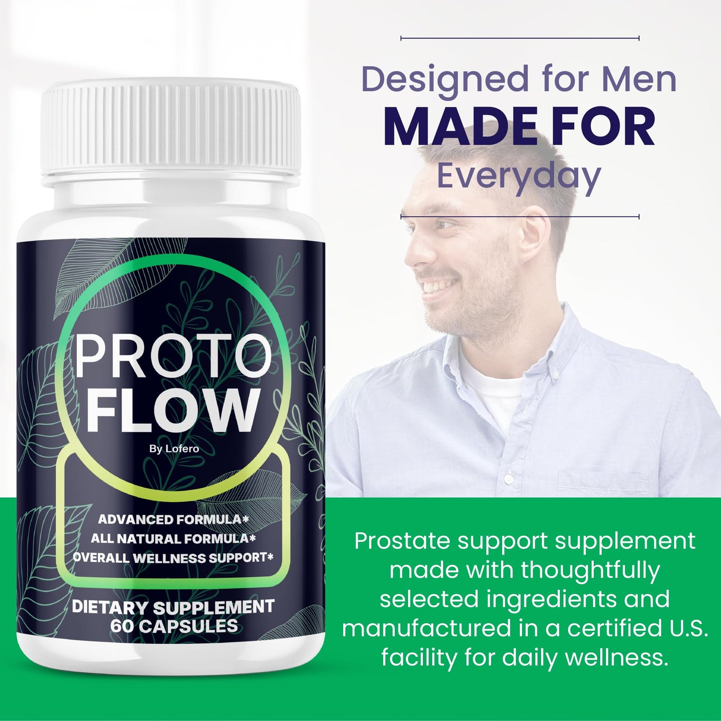 Lofero ProtoFlow Capsules 180 Count