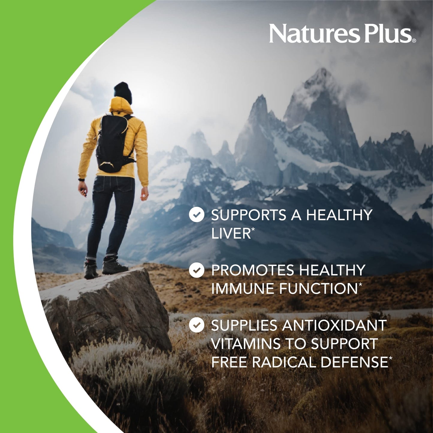 NaturesPlus AgeLoss Liver Support Capsules 90 Count