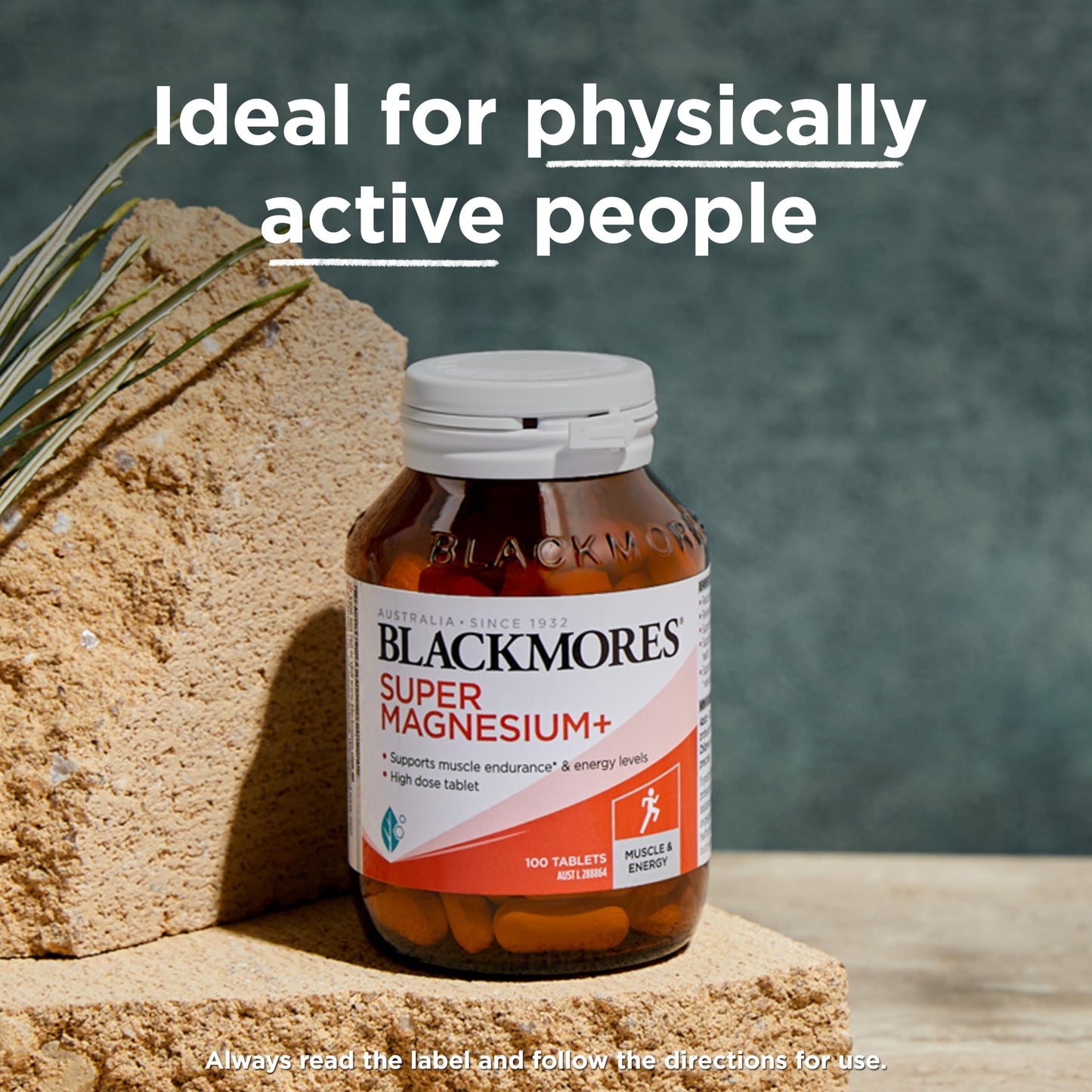 Blackmores Super Magnesium Plus Tablets, 100 Tablets