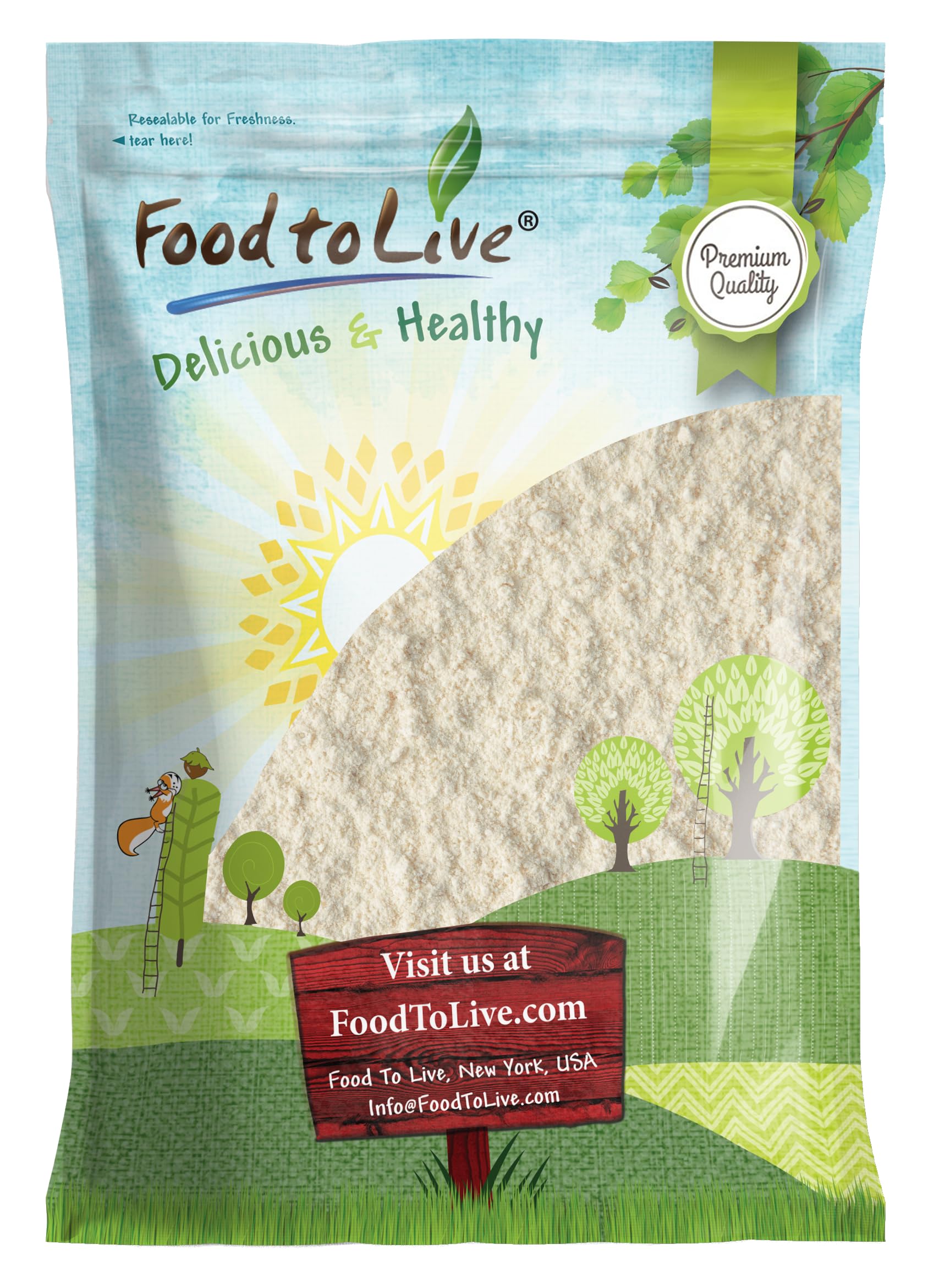 Food to Live Collagen Peptide Powder 64