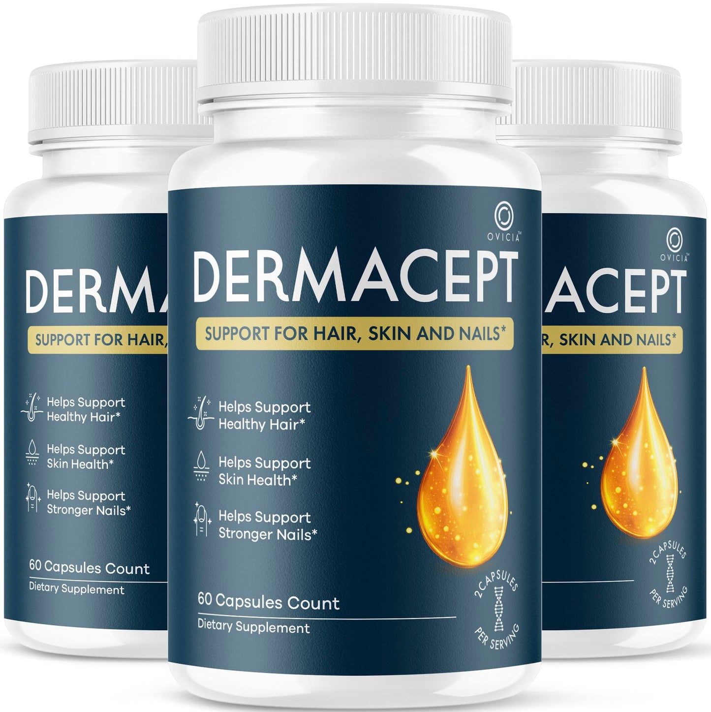 OVICIA Dermacept Capsules 180 Capsules