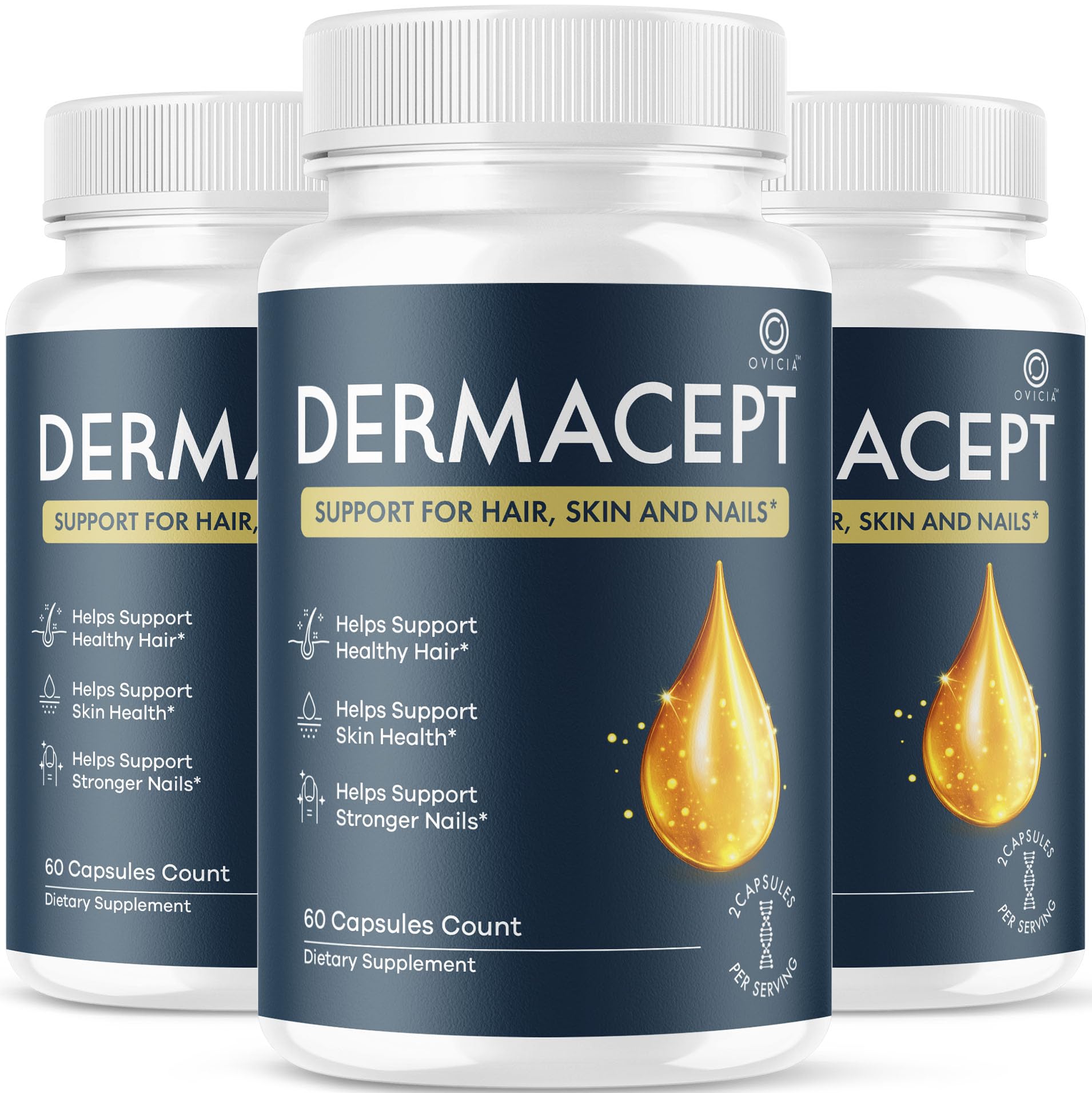 OVICIA Dermacept Capsules 180 Capsules